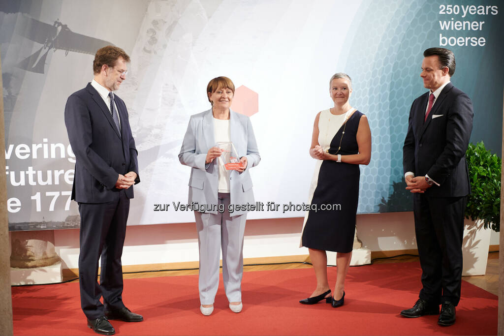 Zakostelsky (VÖNIX-Beirat), Stockbauer (BKS Bank), Sommer-Hemmetsberger, Boschan - Wiener Börse Preis 2021 (22.06.2021) 