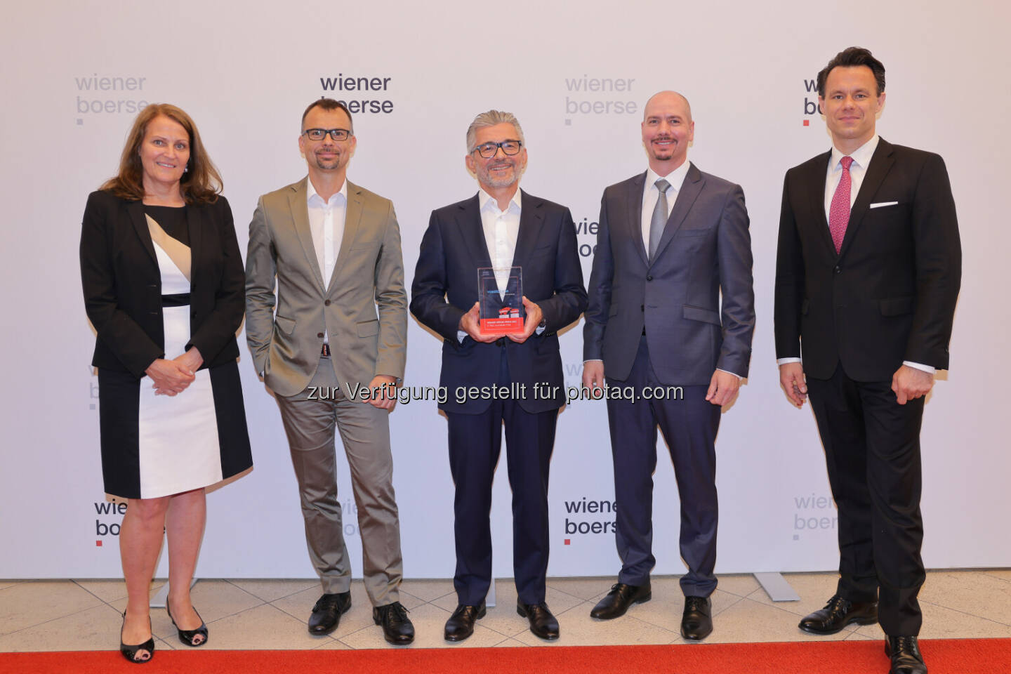 Herrmann, Felsbach, Eibensteiner, Fleischer (voestalpine), Boschan - Wiener Börse Preis 2021