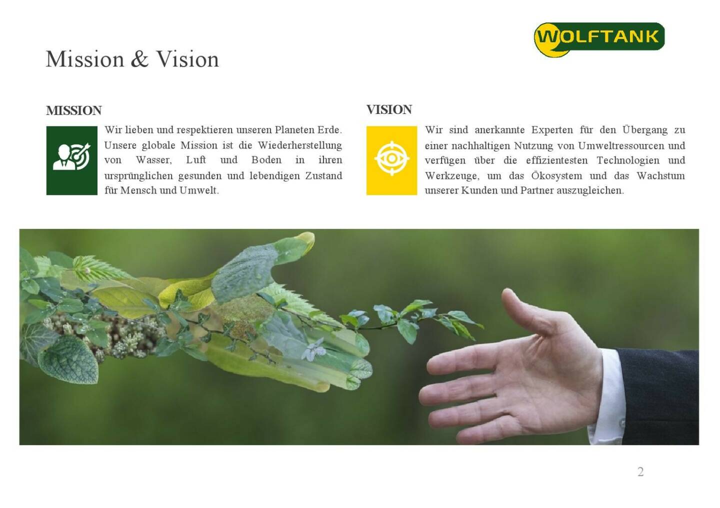 Wolftank - Mission & Vision