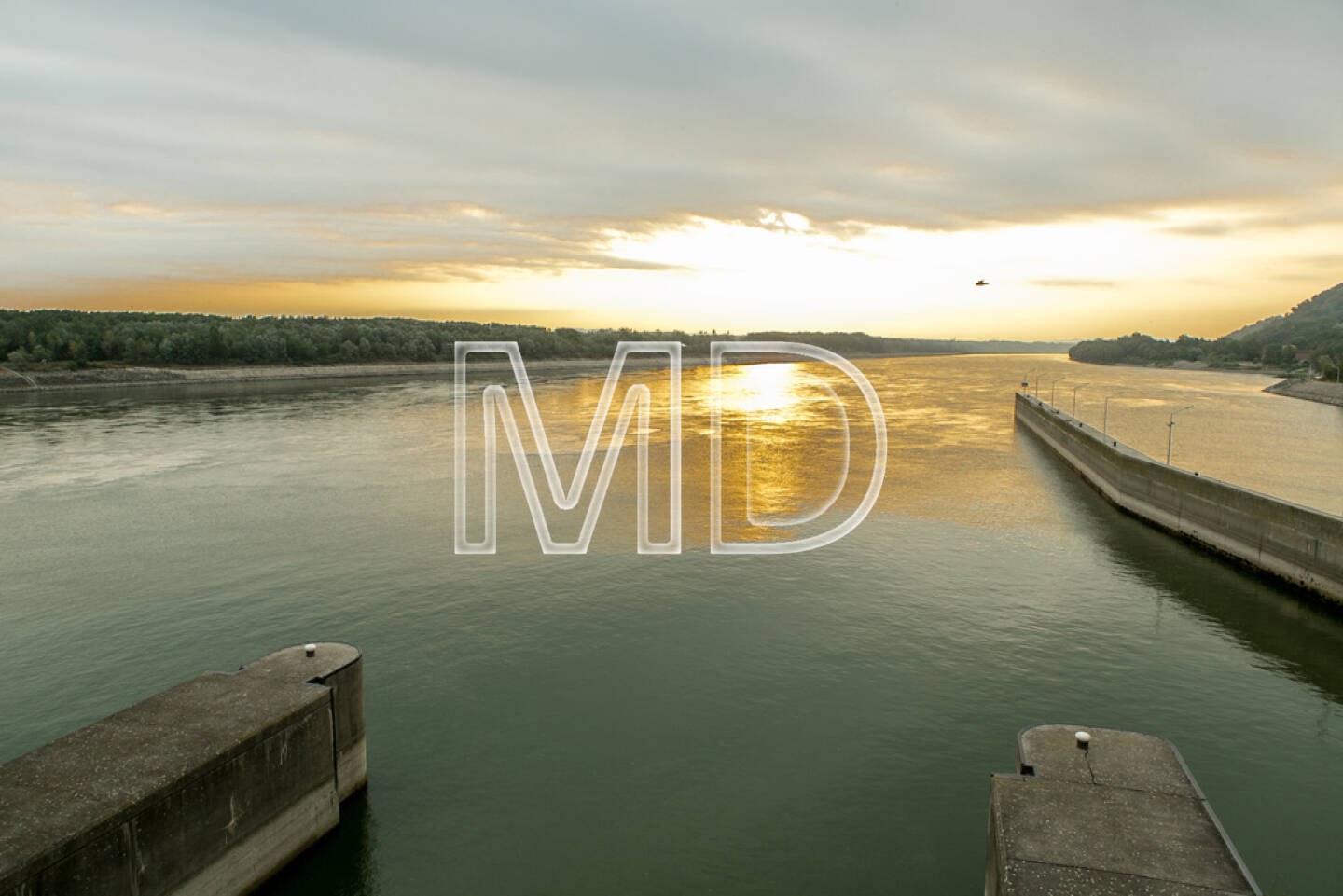 Donau, Sonnenaufgang