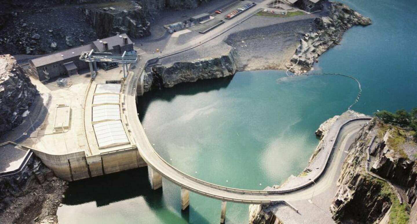 Pumpspeicherkraftwerk Dinorwig in Llanberis, Nordwales, UK © ENGIE/ First Hydro Company