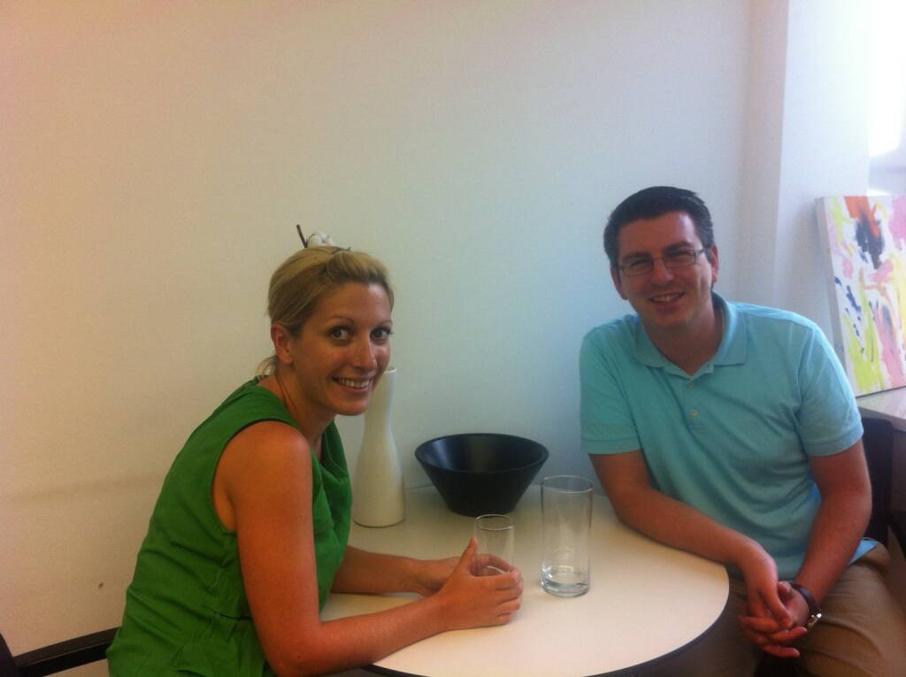 ... im Talk mit Lisa Wagerer und Bosko Skoko, S Immo (11.08.2013)