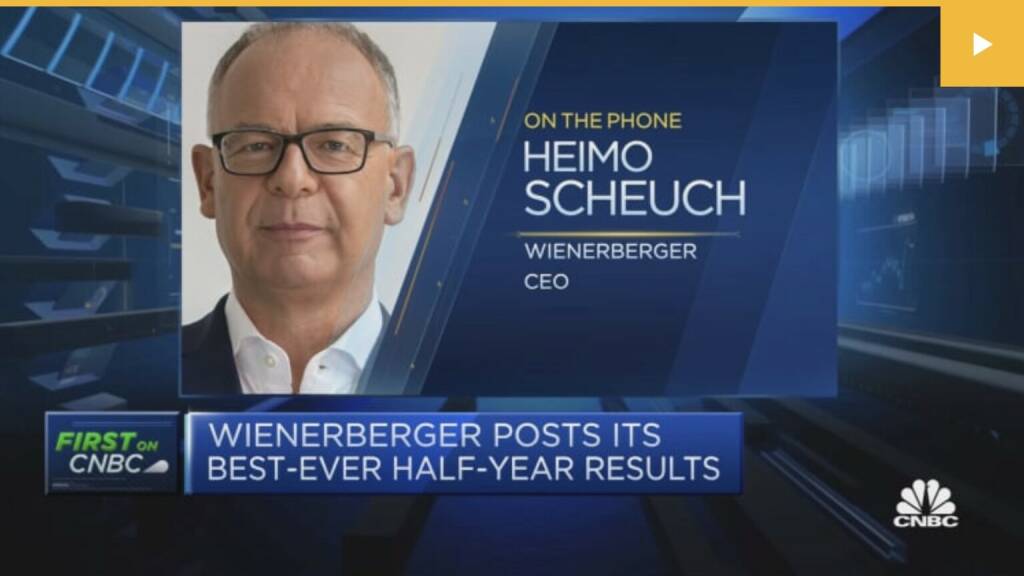 Heimo Scheuch, CNBC, 08/2021, © Aussender (13.08.2021) 