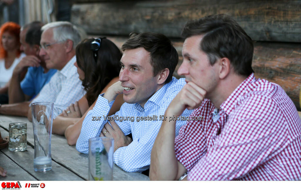 Sebastian Haboeck (Citroen) und Juergen Gruber (Drei). Foto: GEPA pictures/ Markus Oberlaender (13.08.2013) 