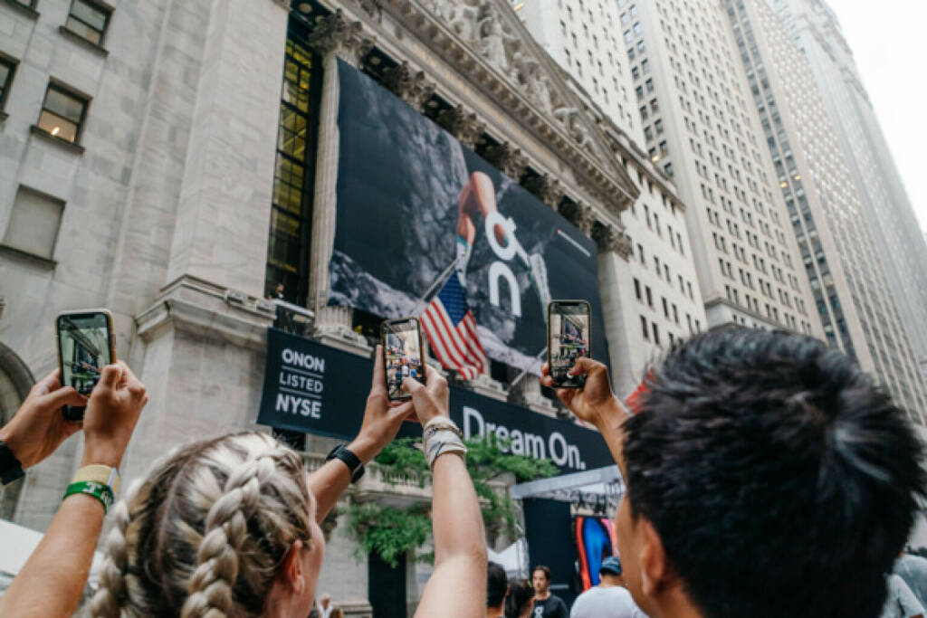 On Running notiert seit 15. September 2021 an der NYSE ; Bildquelle: On-running.com, © Aussender (16.09.2021) 