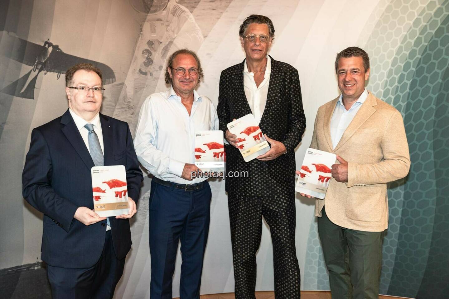 Gregor Rosinger (Rosinger Group), Peter Rattey, Helmut Fleischmann und Martin Kögel (Voquz)