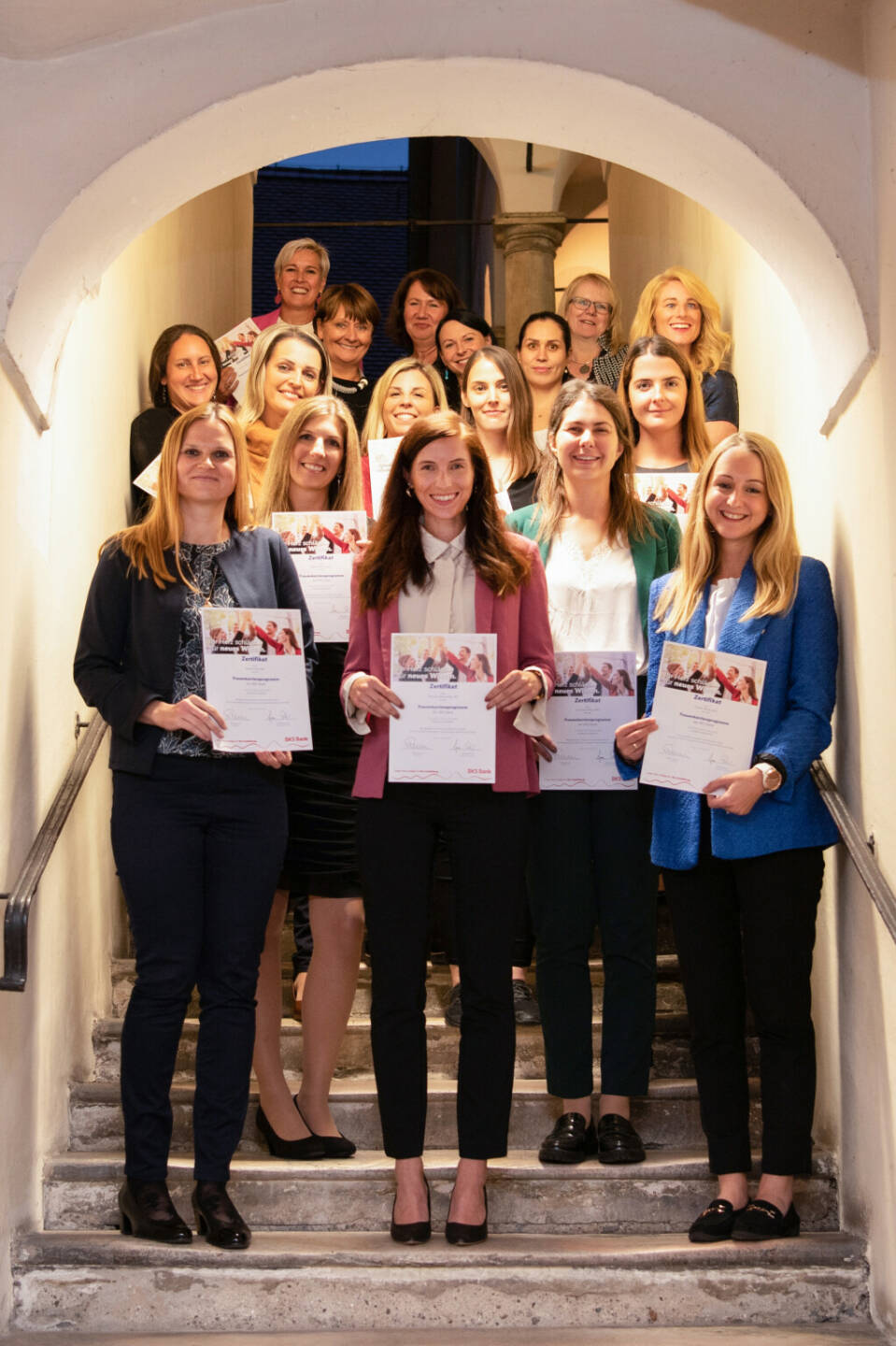 BKS Bank feierte den erfolgreichen Abschluss des 5. Frauenkarriereprogramms. Foto: Caroline Knauder
