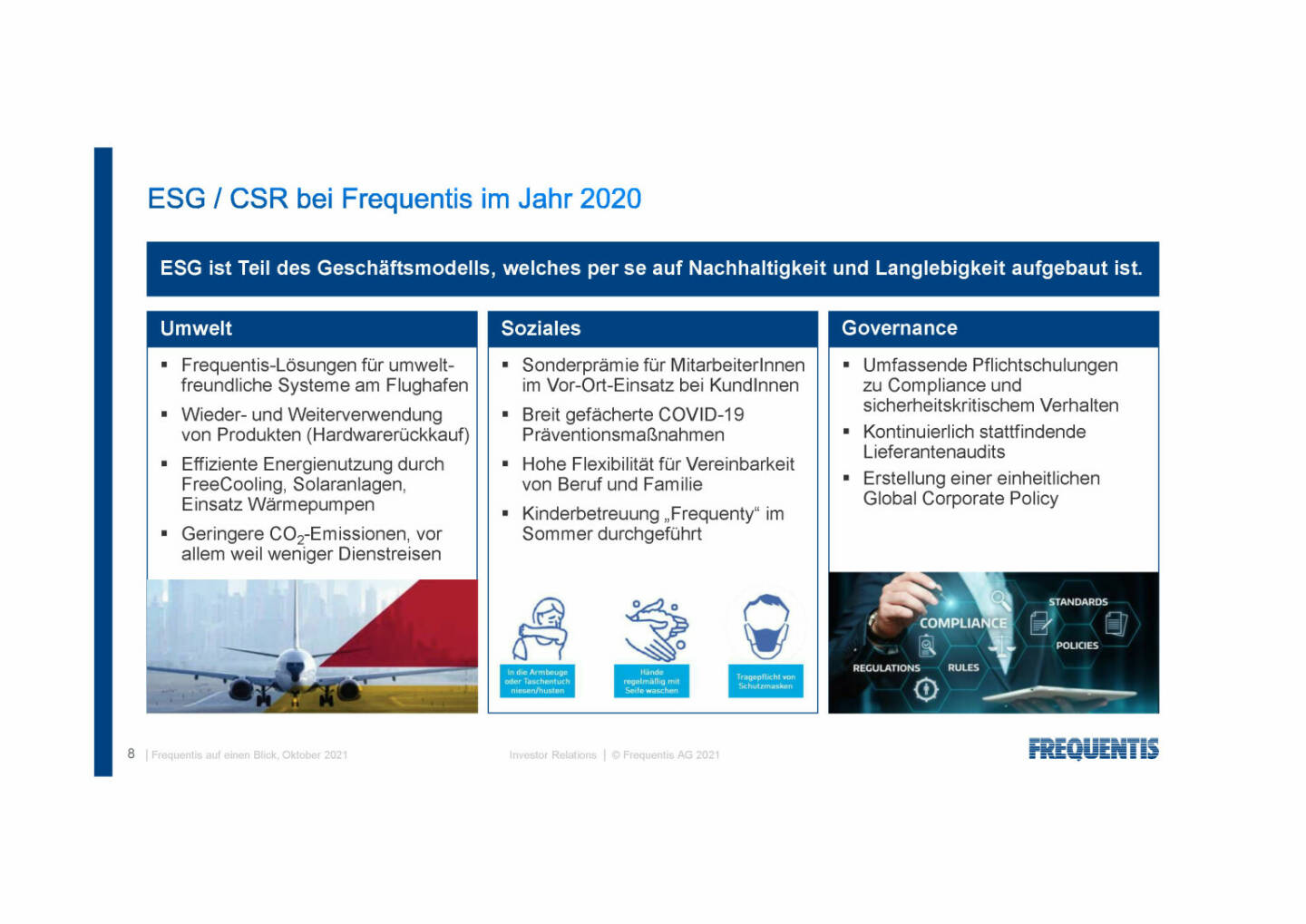 Frequentis - ESG / CSR