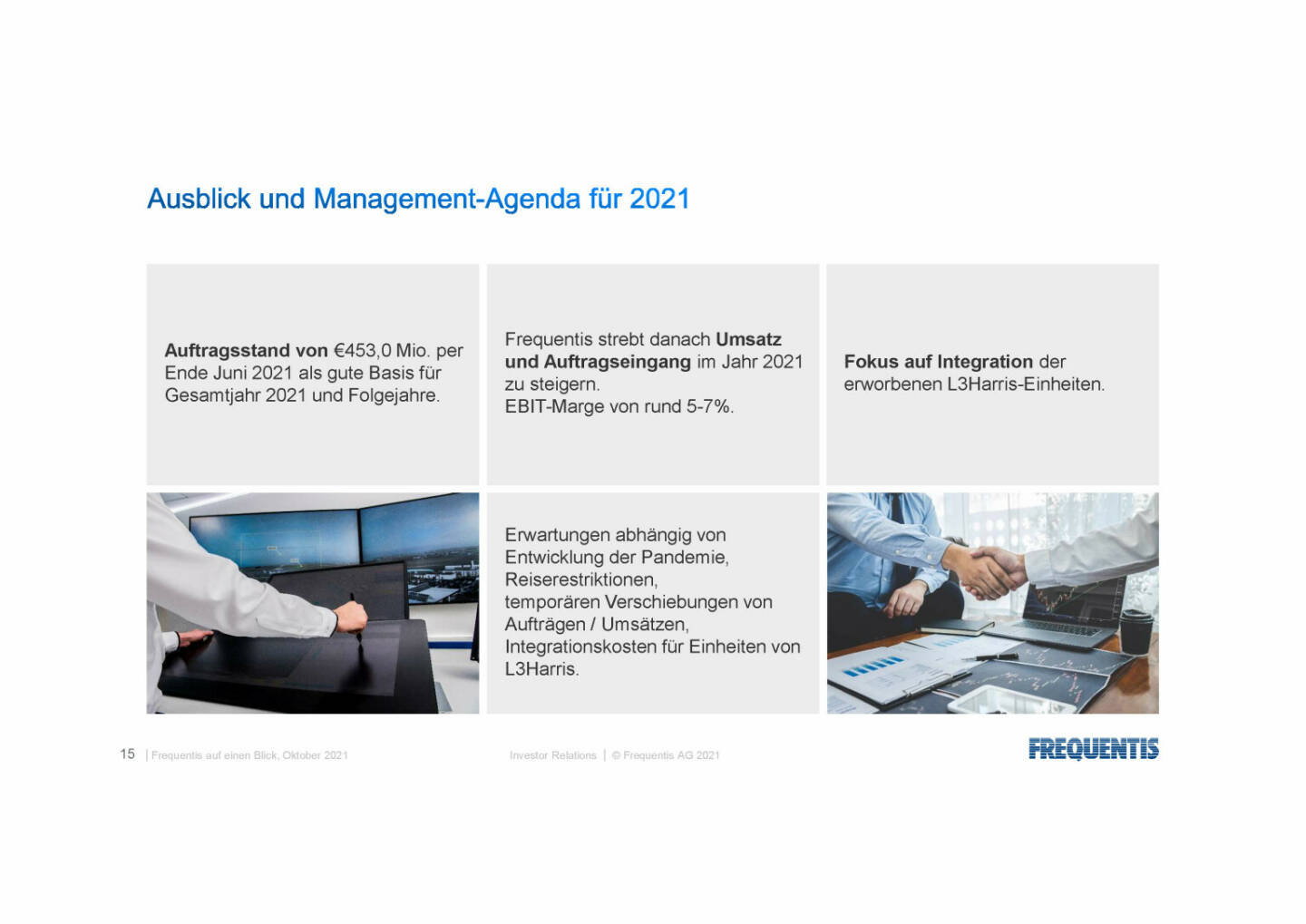 Frequentis - Ausblick 2021