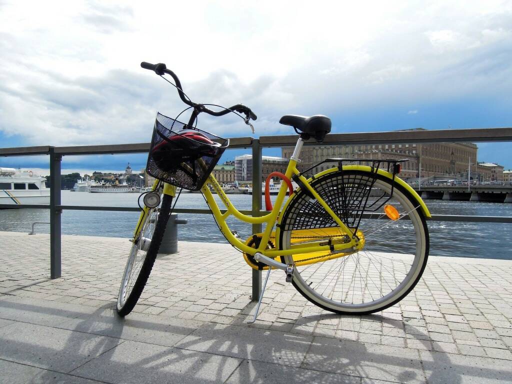 Fahrrad, Stockholm, © Peter Sitte (14.08.2013) 