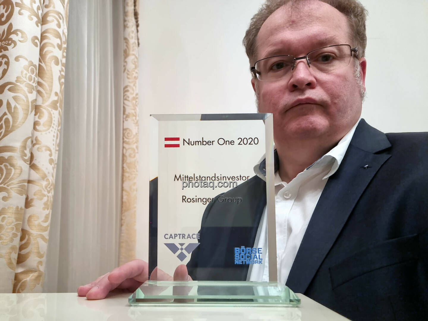 Number One Awards 2020 - Mittelstandsinvestor Rosinger Group - Gregor Rosinger (Rosinger Group)