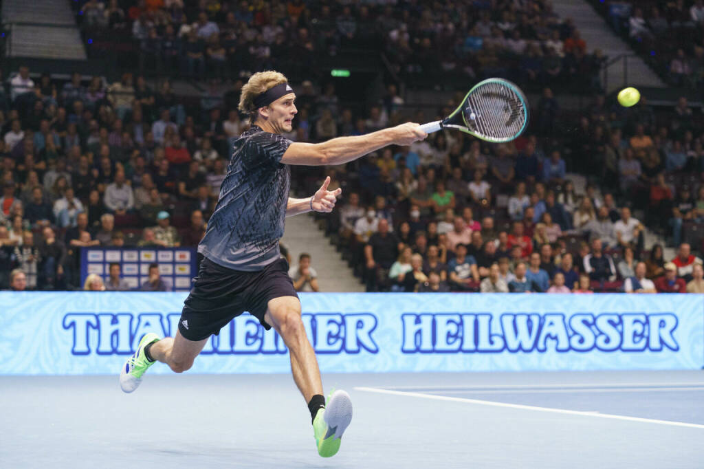 Alexander Zverev (Erste Bank Open 2021, Wiener Stadthalle, Bild: © e-motion/Bildagentur Zolles KG/Christian Hofer), © Aussendung (29.10.2021) 