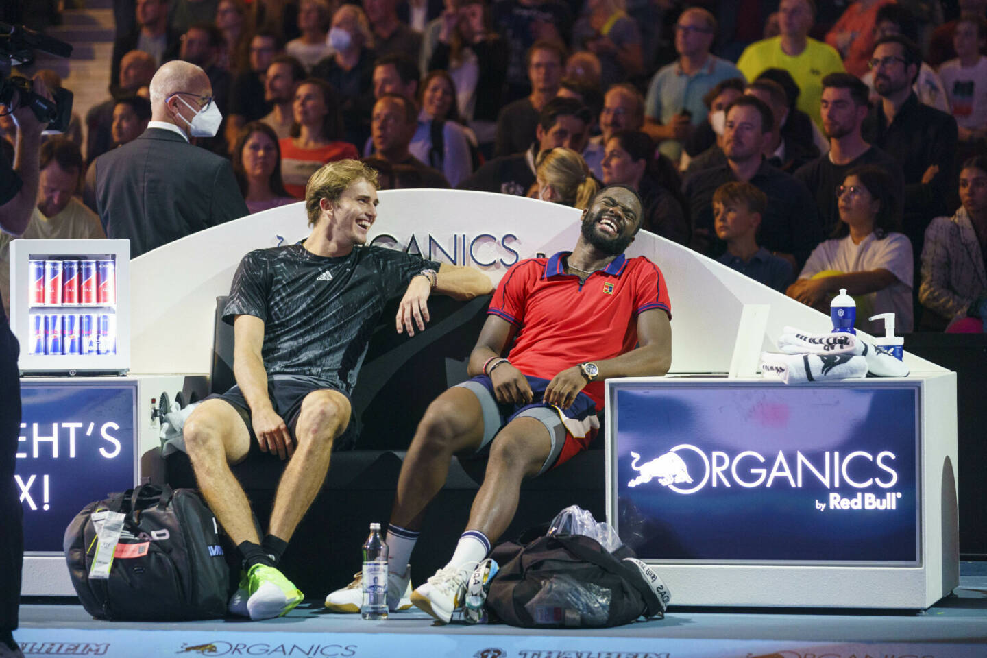 Siegerehrung Finale Einzel: Frances Tiafoe (USA) - Alexander Zverev (GER) (© e-motion/Bildagentur Zolles KG/Christian Hofer)