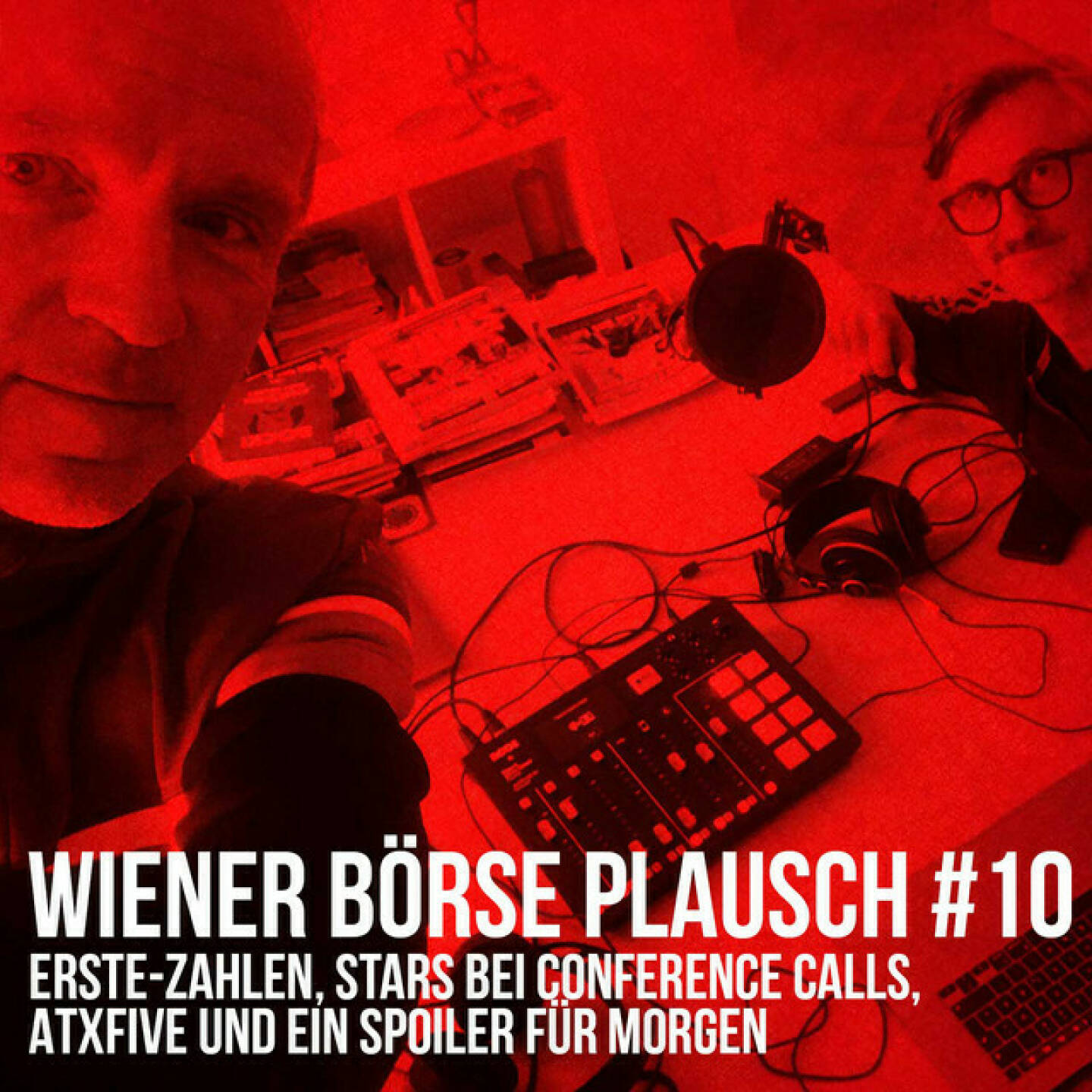 https://open.spotify.com/episode/1m1UtDVnqYAy40kKUX5Ppx
Wiener Börse Plausch #10: Erste-Zahlen, Stars bei Conference Calls, ATXFive und ein Spoiler für morgen - Team drajc, das sind die Börse Social Network Eigentümer Christian Drastil und Josef Chladek, quatscht in „Wiener Börse Plausch #10“ wieder über das aktuelle Geschehen in Wien. Gesprochen wird heute über die spannende börsliche Reaktion auf die Erste Group Zahlen, die Stars bei Conference Calls und die besondere Konstellation im ATX-Five. Die November-Folgen vom Wiener Börse Plausch sind präsentiert von der Rosinger Group, die sich mit einem Angebot an Listing-Interessierte UnternehmerInnen richtet.   Spoiler für morgen: http://www.smeil-award.com  Risikohinweis: Die hier veröffentlichten Gedanken sind weder als Empfehlung noch als ein Angebot oder eine Aufforderung zum An- oder Verkauf von Finanzinstrumenten zu verstehen und sollen auch nicht so verstanden werden. Sie stellen lediglich die persönliche Meinung der Podcastmacher dar. Der Handel mit Finanzprodukten unterliegt einem Risiko. Sie können Ihr eingesetztes Kapital verlieren.