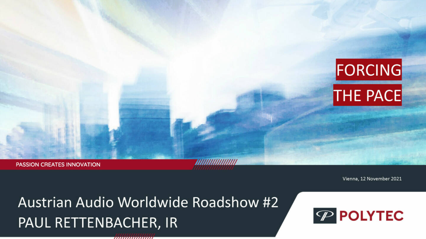 Polytec - Austrian Audio Worldwide Roadshow #2, Paul Rettenbacher