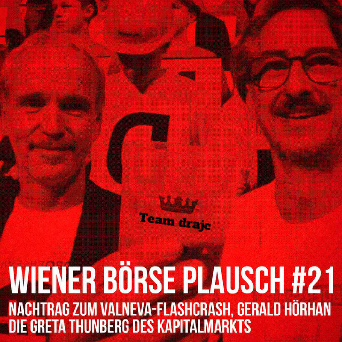 https://open.spotify.com/episode/1wai7gFRhuOkVYZf0cTK7I
Wiener Börse Plausch #21: Nachtrag zum Valneva-Flashcrash, Gerald Hörhan die Greta Thunberg des Kapitalmarkts - Team drajc, das sind die Börse Social Network Eigentümer Christian Drastil und Josef Chladek, quatscht in „Wiener Börse Plausch #21 wieder über das aktuelle Geschehen in Wien. Am Beginn steht ein Nachtrag zum gestrigen Flashcrash bei Valneva, der ohnedies fast schon wieder aufgeholt ist. Weiters: Ist Gerald Hörhan eine Greta Thunberg des Kapitalmarkts? Dazu wird eine Lanze für das Tagesgeschäft gebrochen und ein Hörermail thematisiert.  Die November-Folgen vom Wiener Börse Plausch sind präsentiert von der Rosinger Group, die sich mit einem Angebot an Listing-Interessierte UnternehmerInnen richtet und einen Rekord im Rosgix feiern kann. Gregor Rosinger gibt in dieser Folge zudem einen weiteren Indexchance im Rosgix bekannt.  Risikohinweis: Die hier veröffentlichten Gedanken sind weder als Empfehlung noch als ein Angebot oder eine Aufforderung zum An- oder Verkauf von Finanzinstrumenten zu verstehen und sollen auch nicht so verstanden werden. Sie stellen lediglich die persönliche Meinung der Podcastmacher dar. Der Handel mit Finanzprod ukten unterliegt einem Risiko. Sie können Ihr eingesetztes Kapital verlieren.