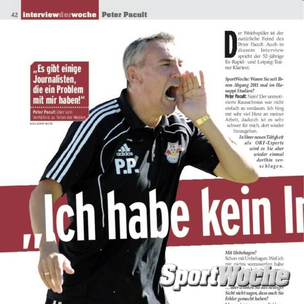 28.10.2021: sportgeschichte.at Alles Gute, #peterpacult zum 62er. Hier in einer #sportwoche Story aus 2012 . Der Trainer von @austria.klagenfurt hatte 396 @oesterreichische.bundesliga-Einsätze, spielte 31.874 Minuten und schoss dabei 187 Tore und schaffte als Spieler zwei Meistertitel @skrapid1899 @fkaustriawien , © Bilder aus der SportWoche (08.12.2021) 