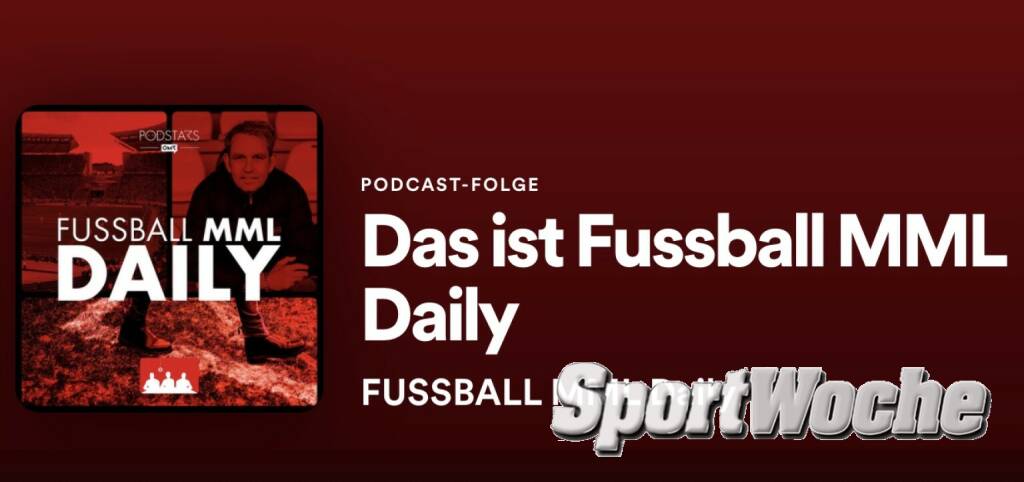 13.06.2021: Der populäre deutsche Podcast „Fussball MML Daily“ nennt für die Euro eine ganz spezielle heisse Aktie: Österreich! (ich verwende sonst nie Rufzeichen). Laut Podcast-Moderator Lucas Vogelsang sind wir wertschätzend „das ekligste, das dreckigste Team und mit den Pferdelungen Lainer, Baumgartlinger, Schlager und der Abteilung Alaba, Lazaro, Arnautovic sehr gefährlich. Dazu ganz hinten Hinteregger, Fazit: „Die kratzen, die beissen. Wenn Österreich seine leichte Gruppe gewinnt, weil Holland ersatzgeschwächt ist, und Deutschland in seiner Gruppe nur der beste Dritte wird, dann treffen wir uns im Achtelfinale.“ Und dann ist er, der Herr Vogelsang, gespannt, wie das ausgeht. Österreich sei noch viel mehr als Deutschland ein Team der starken Deutschen Bundesliga. Wenn das Vogelgezwitscher stimmt, passt das für mich. (Reinhören: https://open.spotify.com/episode/55i0rGSiQ7LTXcZ7oeDn7U?si=c47b749291124c48 ). Mehr unter http://www.sportgeschichte.at Mailto:christian.drastil@sportgeschichte.at , © Bilder aus der SportWoche (08.12.2021) 