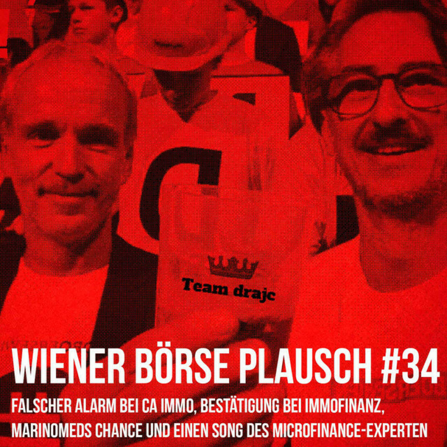 https://open.spotify.com/episode/1iLrtDlCJU7v7UE683M8Jn
Wiener B&ouml;rse Plausch #34: Falscher Alarm bei CA Immo, Best&auml;tigung bei Immofinanz,  Marinomed-Aspekt, EBS Mann singt Boss - <br><p>Team drajc, das sind die B&ouml;rse Social Network Eigent&uuml;mer Christian Drastil und Josef Chladek, quatscht in Wiener B&ouml;rse Plausch #34 wieder &uuml;ber das aktuelle Geschehen in Wien. Heute geht es um offene Entscheidungen zum Jahresende, ein falscher Alarm bei <strong>CA Immo</strong>, eine Best&auml;tigung bei <strong>Immofinanz</strong>, unglaubliche <strong>Porr</strong>-Tage, <strong>Marinomeds</strong> Chance und einen Song des Microfinance-Experten.</p>
<p>_Erw&auml;hnt werden: </p>
<ul>
<li>Martin Cech &uuml;ber Microfinance <a href=https://boersenradio.at/page/don/2505/>https://boersenradio.at/page/don/2505/</a> </li>
<li>Martin Cech singt Bruce Springsteen: <a href=https://open.spotify.com/episode/71XWmcTLjuIrOwkbIbBSKq>https://open.spotify.com/episode/71XWmcTLjuIrOwkbIbBSKq</a> _</li>
</ul>
<p><em>Die Dezember-Folgen vom Wiener B&ouml;rse Plausch sind pr&auml;sentiert von der <strong>Rosinger Group</strong>, die sich mit einem Angebot an Listing-Interessierte UnternehmerInnen richtet und einen Rekord im Rosgix feiern kann.</em></p>
<p><em><strong>Risikohinweis</strong>: Die hier ver&ouml;ffentlichten Gedanken sind weder als Empfehlung noch als ein Angebot oder eine Aufforderung zum An- oder Verkauf von Finanzinstrumenten zu verstehen und sollen auch nicht so verstanden werden. Sie stellen lediglich die pers&ouml;nliche Meinung der Podcastmacher dar. Der Handel mit Finanzprod ukten unterliegt einem Risiko. Sie k&ouml;nnen Ihr eingesetztes Kapital verlieren.</em></p>
