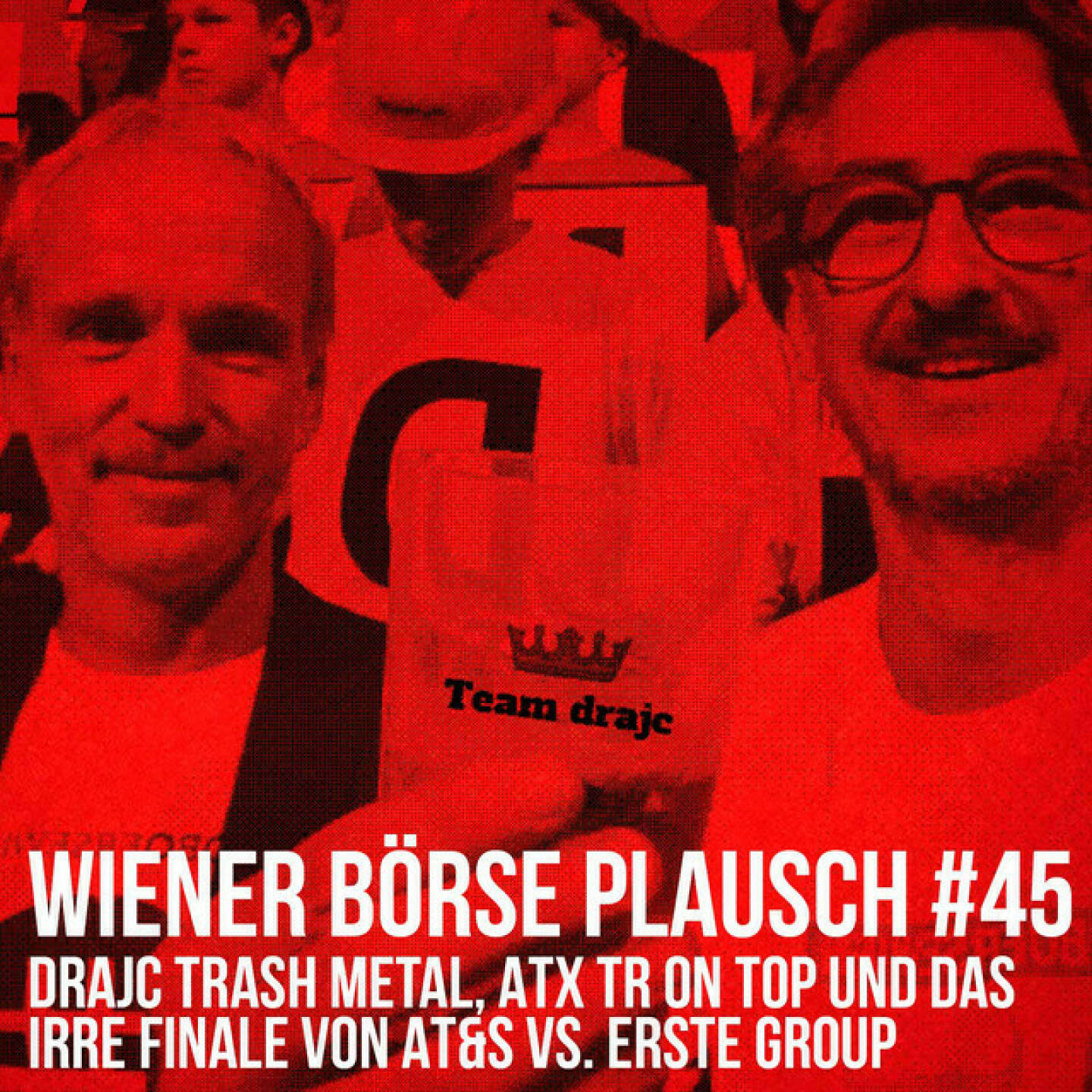https://open.spotify.com/episode/0XG63ubcZtE3MkVILuqL1M
Wiener B&ouml;rse Plausch #45: drajc trash metal, ATX TR on top und das irre Finale von AT&S vs. Erste Group - <br><p>Team drajc, das sind die B&ouml;rse Social Network Eigent&uuml;mer Christian Drastil und Josef Chladek, quatscht in Wiener B&ouml;rse Plausch #45 wieder &uuml;ber das aktuelle Geschehen in Wien. Heute geht es nat&uuml;rlich um die Bilanz 2021, die f&uuml;r die Wiener B&ouml;rse super auff&auml;llt: Der <strong>ATX TR</strong> war mit <strong>43,58 Prozent</strong> weltweit die Nr. 1, <strong>AT&S</strong> wiederum war mit <strong>65,9</strong> zu <strong>65,8 Prozent</strong> vor der <strong>Erste Group</strong> Nr. 1 im Index selbst. Das geh&ouml;rt nat&uuml;rlich mit einer Trash Metal Version von <strong>&bdquo;drajc&ldquo;</strong> untermalt.</p>
<p><em>Die Dezember-Folgen vom Wiener B&ouml;rse Plausch sind pr&auml;sentiert von der <strong>Rosinger Group</strong>, die sich mit einem Angebot an Listing-Interessierte UnternehmerInnen richtet und einen Rekord im Rosgix feiern kann.</em></p>
<p><em><strong>Risikohinweis:</strong> Die hier ver&ouml;ffentlichten Gedanken sind weder als Empfehlung noch als ein Angebot oder eine Aufforderung zum An- oder Verkauf von Finanzinstrumenten zu verstehen und sollen auch nicht so verstanden werden. Sie stellen lediglich die pers&ouml;nliche Meinung der Podcastmacher dar. Der Handel mit Finanzprod ukten unterliegt einem Risiko. Sie k&ouml;nnen Ihr eingesetztes Kapital verlieren.</em></p>
