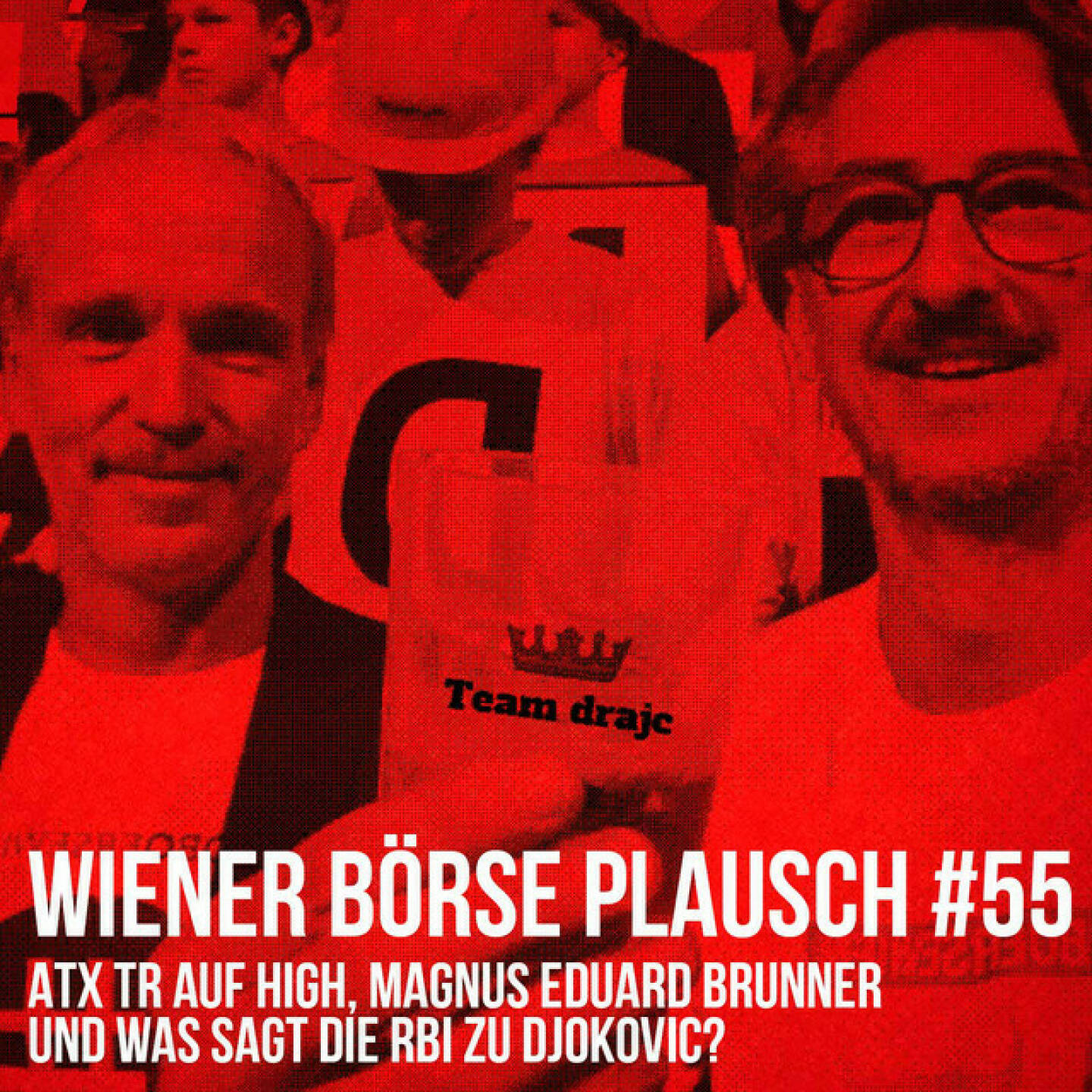 https://open.spotify.com/episode/4aj9BXjvljehdTgFHcq8WQ
Wiener Börse Plausch #55: ATX TR auf High, Magnus Eduard Brunner und was sagt die RBI zu Djokovic? - <p>Team drajc, das sind die Börse Social Network Eigentümer Christian Drastil und Josef Chladek, quatscht in Wiener Börse Plausch #55 wieder über das aktuelle Geschehen in Wien. Heute reden wir über ein High, <strong>Immofinanz</strong> / <strong>S Immo</strong>, <strong>S&T</strong>, <strong>Karl Freidl</strong>, <strong>Djokovic</strong> &amp; <strong>RBI</strong>, <strong>Magnus Eduard Brunner</strong>, Zoom, <strong>Heimo Scheuch</strong> und <strong>Thomas Birtel</strong>. </p>
<p>_Erwähnt werden: Heimo Scheuch interviewt Thomas Birtel
<a href=https://open.spotify.com/episode/5IyrANgZYTG3lmFUy9AeZH>https://open.spotify.com/episode/5IyrANgZYTG3lmFUy9AeZH</a> _</p>
<p><em>Die Jänner-Folgen vom Wiener Börse Plausch sind präsentiert von <strong>Wienerberger</strong>, <strong>CEO Heimo Scheuch</strong> hat sich im Q4 ebenfalls unter die Podcaster gemischt: <a href=https://open.spotify.com/show/5D4Gz8bpAYNAI6tg7H695E>https://open.spotify.com/show/5D4Gz8bpAYNAI6tg7H695E</a> .</em></p>
<p><em><strong>Risikohinweis</strong>: Die hier veröffentlichten Gedanken sind weder als Empfehlung noch als ein Angebot oder eine Aufforderung zum An- oder Verkauf von Finanzinstrumenten zu verstehen und sollen auch nicht so verstanden werden. Sie stellen lediglich die persönliche Meinung der Podcastmacher dar. Der Handel mit Finanzprod ukten unterliegt einem Risiko. Sie können Ihr eingesetztes Kapital verlieren.</em></p>