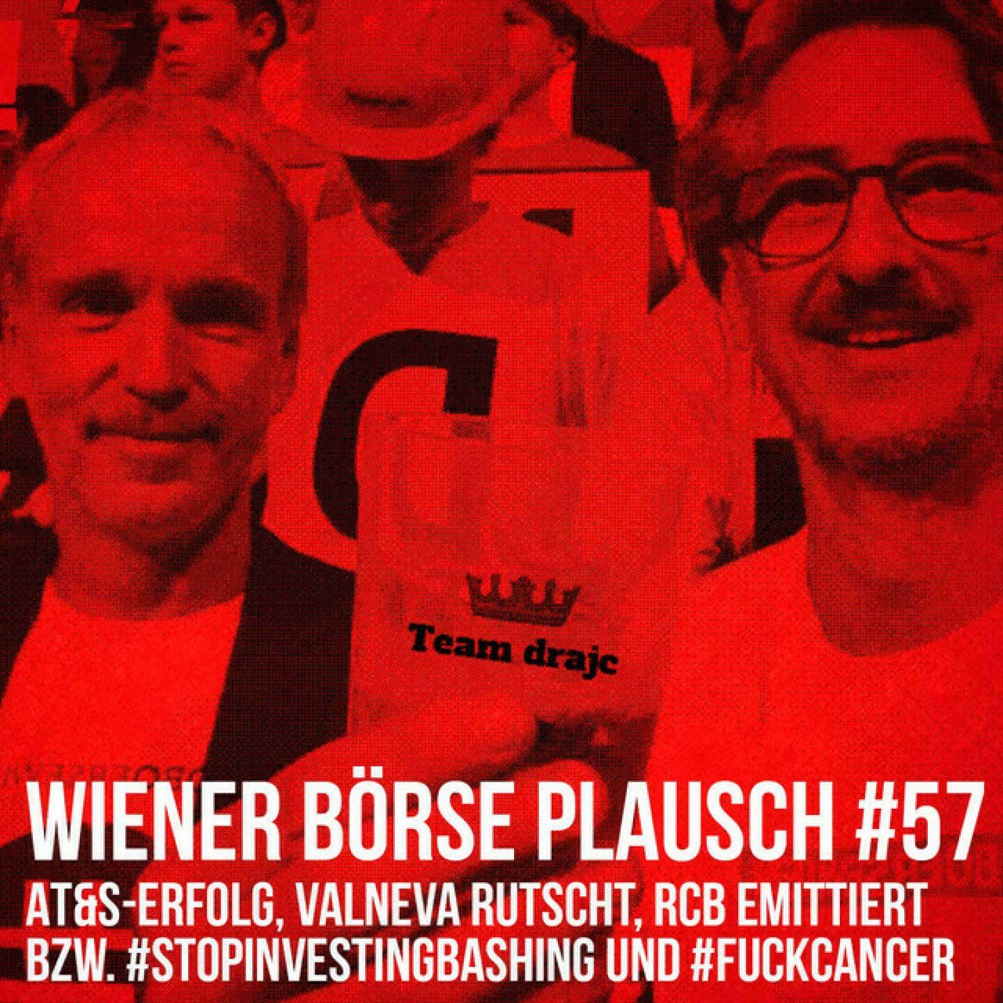 https://open.spotify.com/episode/753sx35F9SlgTJyGkBrtMI
Wiener Börse Plausch #57: AT&S-Erfolg, Valneva rutscht, RCB emittiert bzw. #StopInvestingBashing und #fuckcancer - <p>Team drajc, das sind die Börse Social Network Eigentümer Christian Drastil und Josef Chladek, quatscht in Wiener Börse Plausch #57 wieder über das aktuelle Geschehen in Wien. Heute geht es um einen Erfolg für AT&amp;S, Valneva-Kursverluste, weiters Zertifikate-Lieblinge der RCB, die Hashtags #StopInvestingBashing und #fuckcancer, UBM-Signale, Andritz und warum dra nicht unter cd schreibt. </p><br/><p>Erwähnt werden: <br/>Jakob Steinschaden schreibt über die KESt: <a href=https://www.trendingtopics.eu/aktien-investments-etfs-kommentar/ rel=nofollow>https://www.trendingtopics.eu/aktien-investments-etfs-kommentar/</a></p><br/><p>Die Jänner-Folgen vom Wiener Börse Plausch sind präsentiert von Wienerberger, CEO Heimo Scheuch hat sich im Q4 ebenfalls unter die Podcaster gemischt: <a href=https://open.spotify.com/show/5D4Gz8bpAYNAI6tg7H695E rel=nofollow>https://open.spotify.com/show/5D4Gz8bpAYNAI6tg7H695E</a> .</p><br/><p>Risikohinweis: Die hier veröffentlichten Gedanken sind weder als Empfehlung noch als ein Angebot oder eine Aufforderung zum An- oder Verkauf von Finanzinstrumenten zu verstehen und sollen auch nicht so verstanden werden. Sie stellen lediglich die persönliche Meinung der Podcastmacher dar. Der Handel mit Finanzprod ukten unterliegt einem Risiko. Sie können Ihr eingesetztes Kapital verlieren.</p>