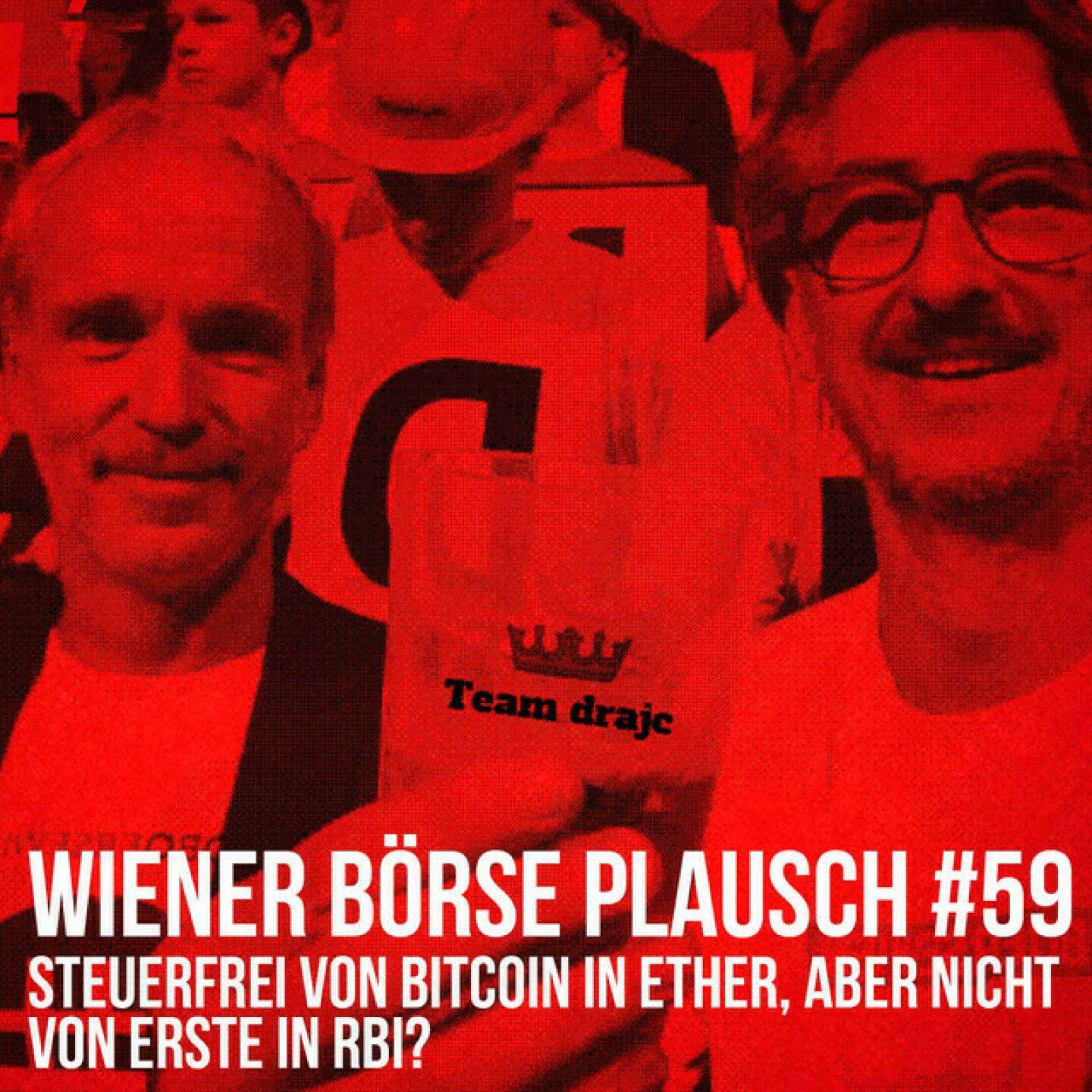 https://open.spotify.com/episode/1RUgtkyyeLRxJeyV8FE6Ir
Wiener Börse Plausch #59: Steuerfrei von Bitcoin in Ether, aber nicht von Erste in RBI? - <p>Team drajc, das sind die Börse Social Network Eigentümer Christian Drastil und Josef Chladek, quatscht in Wiener Börse Plausch #59 wieder über das aktuelle Geschehen in Wien. Heute geht es um Back to the Future, dra-Jay-Z vs. Tragedy today, FACC, Palfinger, Marinomed, arges Switch-Steuerrätsel Kryptos vs. Stocks. </p><br/><p>Erwähnt werden:<br /><br/>Der wirkliche Mr. Market am Bild mit Andreas Kern: <a href=https://photaq.com/page/pic/86643 rel=nofollow>https://photaq.com/page/pic/86643</a> <br/>Rüdiger Landgraf, Robert Kleedorfer in „Ziemlich gut veranlagt“ ganz hinten steuerlich sehr spannend: <a href=https://open.spotify.com/episode/1eeCeJZyW5B8x0akOoFS5s rel=nofollow>https://open.spotify.com/episode/1eeCeJZyW5B8x0akOoFS5s</a></p><br/><p>_Die Jänner-Folgen vom Wiener Börse Plausch sind präsentiert von Wienerberger, CEO Heimo Scheuch hat sich im Q4 ebenfalls unter die Podcaster gemischt: <a href=https://open.spotify.com/show/5D4Gz8bpAYNAI6tg7H695E?si&#61;965f25f6ab8341c9 rel=nofollow>https://open.spotify.com/show/5D4Gz8bpAYNAI6tg7H695E?si&#61;965f25f6ab8341c9</a> . Co-Presenter ist Frequentis, siehe auch die überarbeitete <a href=https://boersenradio.at rel=nofollow>https://boersenradio.at</a> _</p><br/><p>Risikohinweis: Die hier veröffentlichten Gedanken sind weder als Empfehlung noch als ein Angebot oder eine Aufforderung zum An- oder Verkauf von Finanzinstrumenten zu verstehen und sollen auch nicht so verstanden werden. Sie stellen lediglich die persönliche Meinung der Podcastmacher dar. Der Handel mit Finanzprod ukten unterliegt einem Risiko. Sie können Ihr eingesetztes Kapital verlieren.</p>