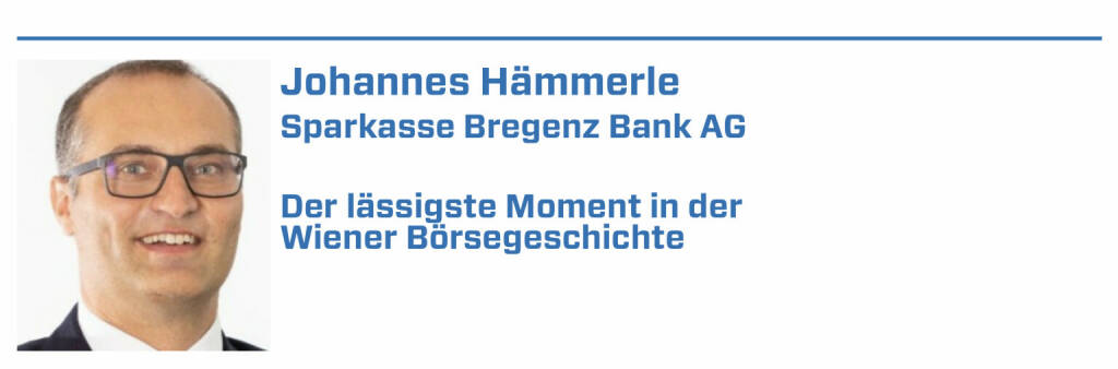 Hannes Haider, Agrana:
1. Agrana Kapitalerhöhung Feb 2017

2. Agrana Aktiensplit 1:4 im Sommer 2018

3. Agrana ATX Aufnahme im September 2017

4. Wiener Börse Roadshow in New York 2019

5. gemeinsame Feier 30Jahre Agrana an Börse und 250Jahre Wr. Börse
 (22.01.2022) 