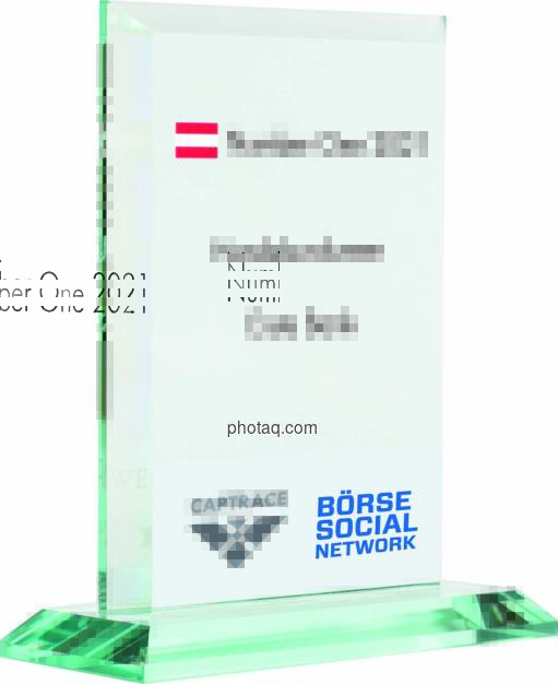 Number One Awards 2021 - Handelsvolumen Erste Bank, © photaq (23.01.2022) 