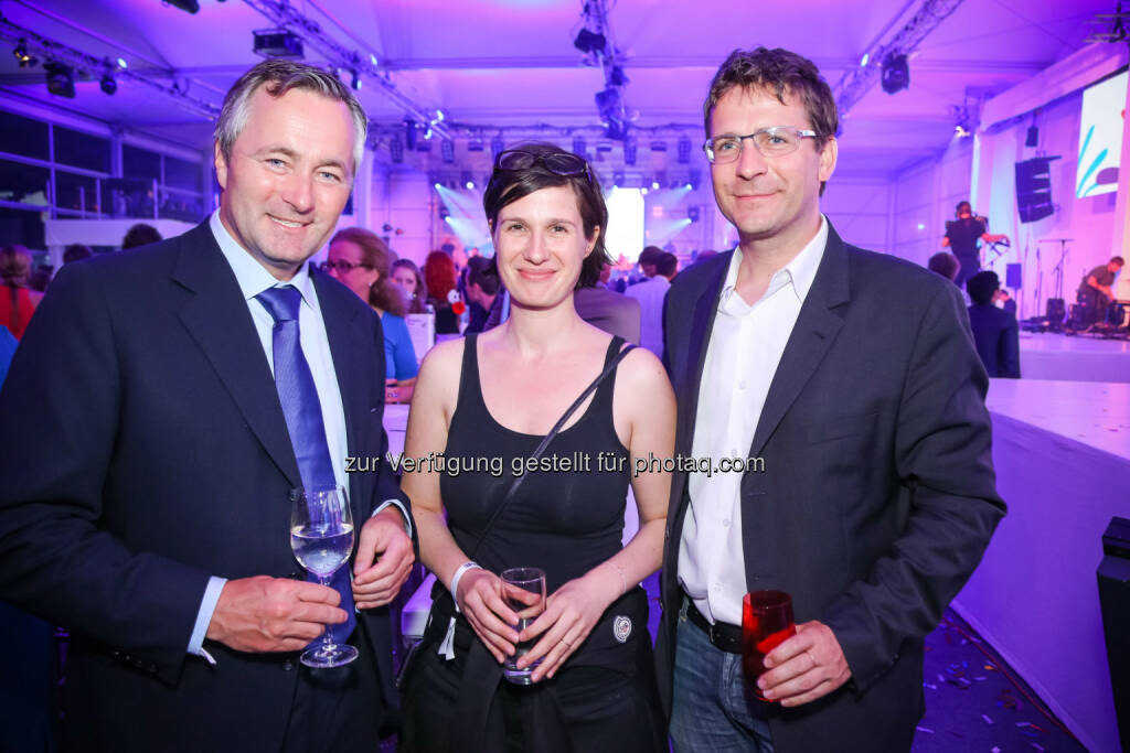 A1 Telekom Austria CEO Hannes Ametsreiter und Marie Ringler, © 3 (20.08.2013) 