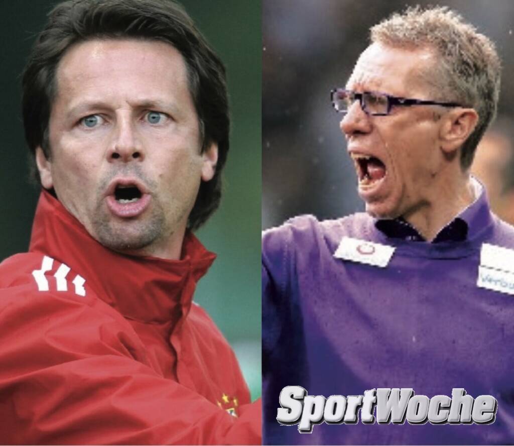 05.02.2022: Heute vor 34 Jahren debütierten die grossartigen @_p_e_t_e_r_s_t_o_e_g_e_r_ und @peterschottel im @oefb_1904 Nationalteam. Stöger brachte es auf 65 Spiele und 15 Tore, Schöttel auf 63 Spiele. @skrapid1899 @fkaustriawien @oefb_1904_fans #sportwoche , © Bilder aus der SportWoche (06.02.2022) 