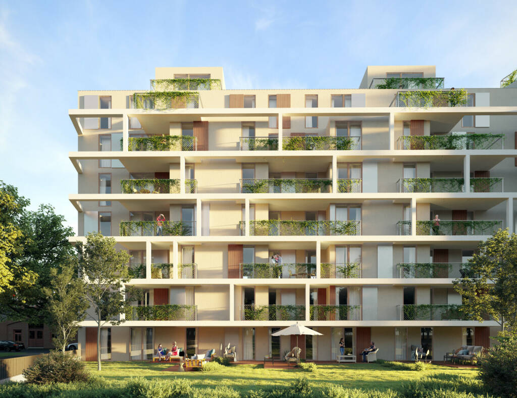 Ausblick auf 2022: WINEGG entwickelt 9 weitere Immobilienprojekte in Wien; im Bild: Wohnprojekt im Pratercottage; Fotocredit:JAKOBCZINGER Visual (15.02.2022) 