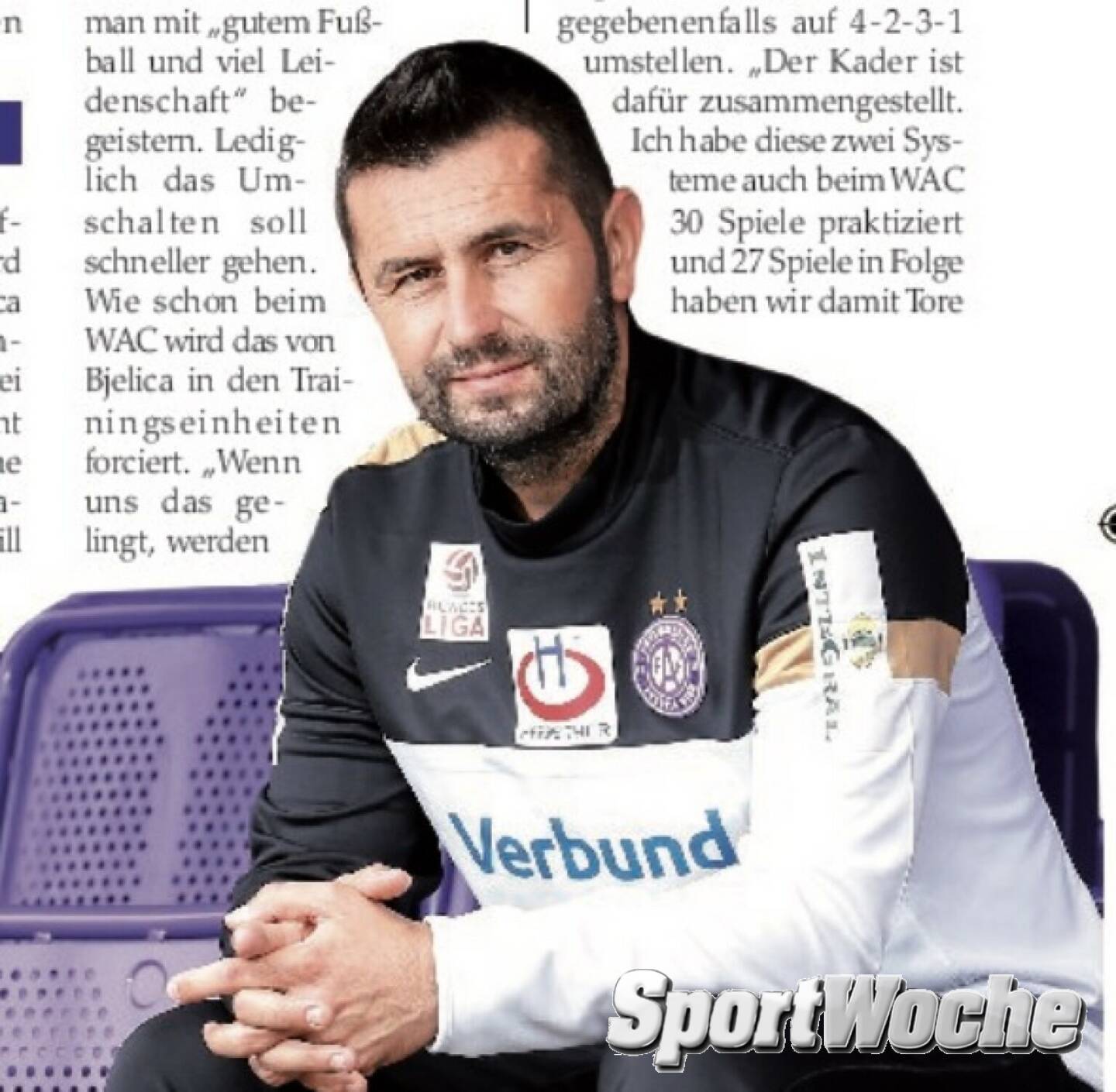 15.02.2022: Heute vor 8 Jahren wurde der Trainerjob von @nenad_bjelica (Bild) beim @fkaustriawien beendet, heute vor 4 Jahren jener von @thorsten__fink bei ebendiesem Verein 