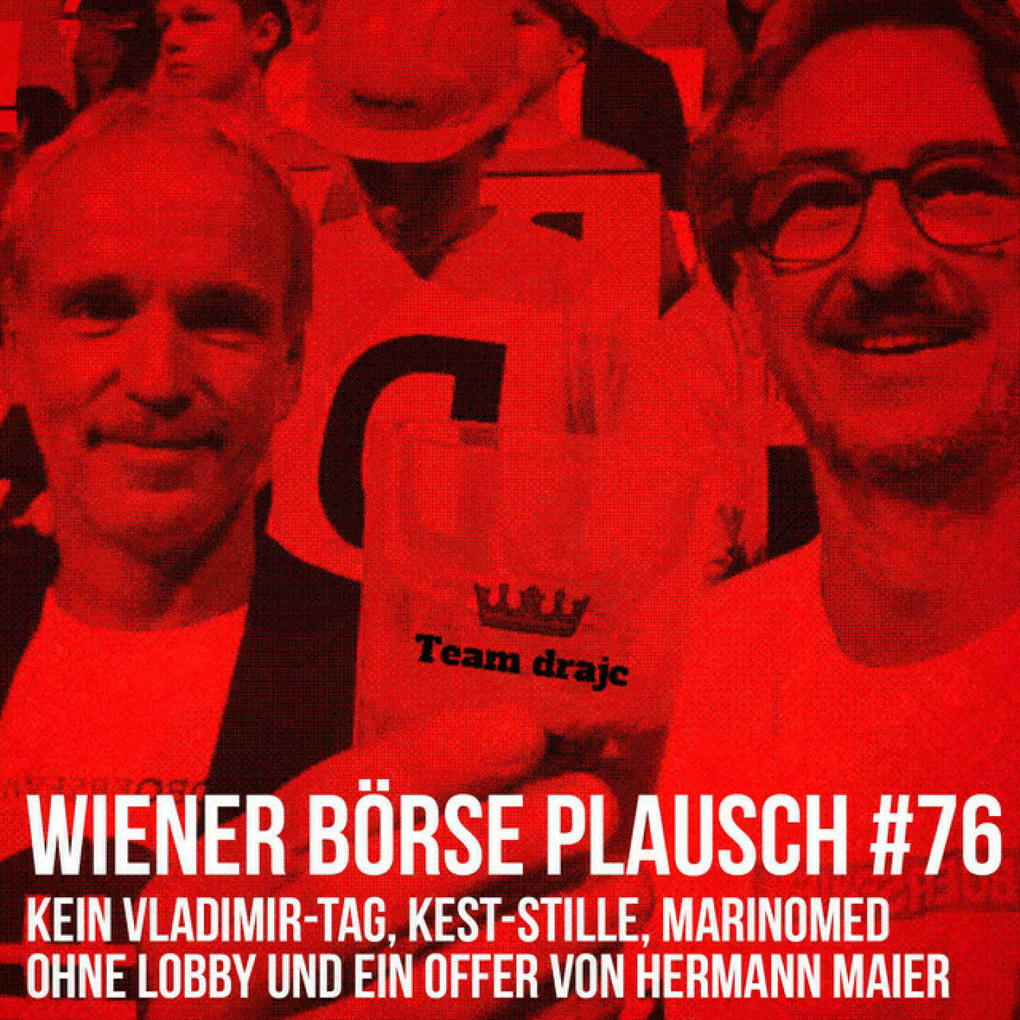 https://open.spotify.com/episode/1bCPtymlUY7TITWNG5NDkf
Wiener Börse Plausch #75: Kein Vladimir-Tag, KESt-Stille, Marinomed ohne Lobby und ein Offer von Hermann Maier - <p>Team drajc, das sind die Börse Social Network Eigentümer Christian Drastil und Josef Chladek, quatscht im Wiener Börse Plausch #76 über ein Comeback über ATX TR 8000, einen schönen RBI-Overnight-Trade, KESt-Stille, Nur-Fast-Rekorde, Marinomed ohne Lobby, Andrittz, Flughafen Wien und Hermann Maier.</p><br/><p>Die Februar-Folgen vom Wiener Börse Plausch sind präsentiert von Wienerberger, CEO Heimo Scheuch hat sich im Q4 ebenfalls unter die Podcaster gemischt: <a href=https://open.spotify.com/show/5D4Gz8bpAYNAI6tg7H695E rel=nofollow>https://open.spotify.com/show/5D4Gz8bpAYNAI6tg7H695E</a> . Co-Presenter ist UBM, siehe auch die überarbeitete <a href=https://boersenradio.at rel=nofollow>https://boersenradio.at</a></p><br/><p>Risikohinweis: Die hier veröffentlichten Gedanken sind weder als Empfehlung noch als ein Angebot oder eine Aufforderung zum An- oder Verkauf von Finanzinstrumenten zu verstehen und sollen auch nicht so verstanden werden. Sie stellen lediglich die persönliche Meinung der Podcastmacher dar. Der Handel mit Finanzprod ukten unterliegt einem Risiko. Sie können Ihr eingesetztes Kapital verlieren.</p>