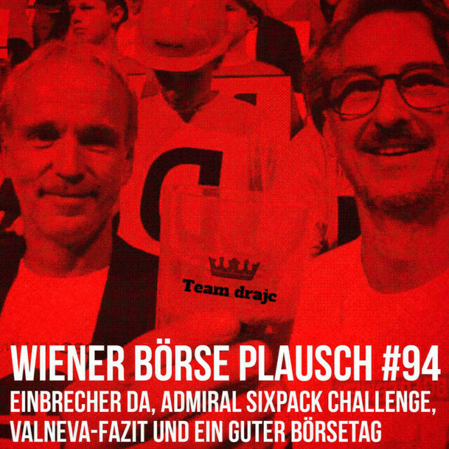 https://open.spotify.com/episode/2q9lUcXPuk890Vk7BtdXrE
Wiener B&ouml;rse Plausch #94: Einbrecher da, Admiral Sixpack Challenge, Valneva-Fazit und ein guter B&ouml;rsetag - <p>Team drajc, das sind die B&ouml;rse Social Network Eigent&uuml;mer Christian Drastil und Josef Chladek, quatscht im Wiener B&ouml;rse Plausch #94 auch heute mit einem dra-Solo: Gestern wurde im Haus des Redaktionsb&uuml;ros eingebrochen und viele Keller aufgebrochen, unserer blieb verschont, weiters die B&ouml;rsianer-Herausforderung namens "Admiral Sixpack Challenge&ldquo;, ein Valneva-Fazit , Post, Wienerberger, Lenzing, ein RBI-Shorter und vor allem ein starker B&ouml;rsefreitag.</p><br/><p>Erw&auml;hnt werden:</p><br/><ul><li>Sportgeschichte.at-Podcast mit Hans Huber zur Admiral Bundesliga: <a href=https://boersenradio.at/page/podcast/2749/ rel=nofollow>https://boersenradio.at/page/podcast/2749/</a></li><li>Admiral Sixpack Challenge <a href=https://www.admiral-bundesliga.at/sixpack/ rel=nofollow>https://www.admiral-bundesliga.at/sixpack/</a></li></ul><br/><p>Die 2022er-Folgen vom Wiener B&ouml;rse Plausch sind pr&auml;sentiert von Wienerberger, CEO Heimo Scheuch hat sich im Q4 ebenfalls unter die Podcaster gemischt: <a href=https://open.spotify.com/show/5D4Gz8bpAYNAI6tg7H695E rel=nofollow>https://open.spotify.com/show/5D4Gz8bpAYNAI6tg7H695E</a> . Co-Presenter im M&auml;rz ist Trockeneis-online.com, siehe auch die &uuml;berarbeitete <a href=https://boersenradio.at rel=nofollow>https://boersenradio.at</a><br/>Der Theme-Song, der eigentlich schon aus dem J&auml;nner stammt und spontan von der Rosinger Group supportet wurde: Sound &amp; Lyrics unter <a href=https://boersenradio.at/page/podcast/2734/ rel=nofollow>https://boersenradio.at/page/podcast/2734/</a> .</p><br/><p>Risikohinweis: Die hier ver&ouml;ffentlichten Gedanken sind weder als Empfehlung noch als ein Angebot oder eine Aufforderung zum An- oder Verkauf von Finanzinstrumenten zu verstehen und sollen auch nicht so verstanden werden. Sie stellen lediglich die pers&ouml;nliche Meinung der Podcastmacher dar. Der Handel mit Finanzprodukten unterliegt einem Risiko. Sie k&ouml;nnen Ihr eingesetztes Kapital verlieren.</p>