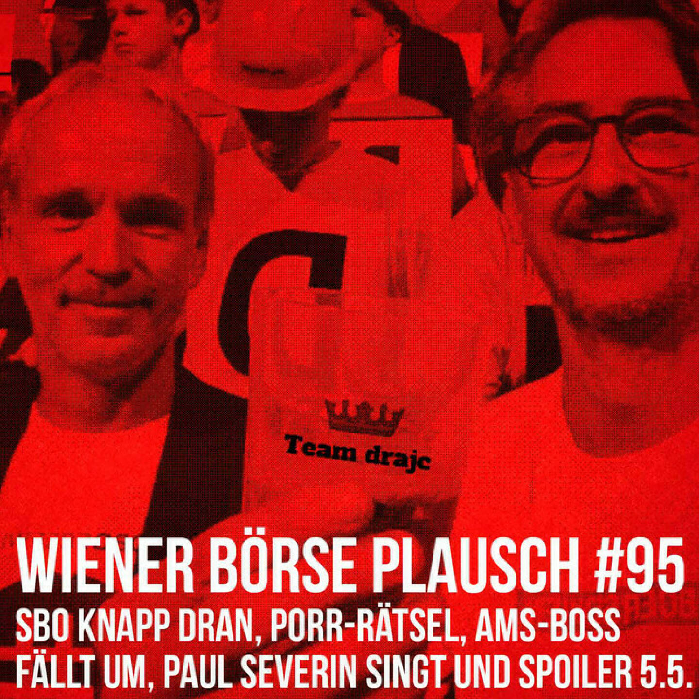 https://open.spotify.com/episode/6KFaBOK55DFfKfAtXM0b9F
Wiener Börse Plausch #95: SBO knapp dran, Porr-Rätsel, ams-Boss fällt um, Paul Severin singt und Spoiler 5.5. - <p>Team drajc, das sind die Börse Social Network Eigentümer Christian Drastil und Josef Chladek, quatscht im Wiener Börse Plausch #95 auch heute mit einem dra-Solo: SBO-CEO Gerald Grohmann greift nach einem Wanderpokal. Weitere grosse Insiderkäufe bei Wienerberger, 2x Ciao im direct market, ein Porr-Rätsel, dazu Paul Severin mit witzigen Inputs und einem Song, dazu eine 1. Ankündigung vom Kaptalmarktkonzert am 5.5. und Erinnerung an die erste http://www.boerse-social.com/roadshow vor 15 Jahren.</p><br/><p>Erwähnt werden:</p><br/><ul><li>Fondsmanager-Blues by Paul Severin: <a href=https://open.spotify.com/episode/5YfhNFecX2ZVchtYqcFU6F rel=nofollow>https://open.spotify.com/episode/5YfhNFecX2ZVchtYqcFU6F</a>?</li></ul><br/><p>Die 2022er-Folgen vom Wiener Börse Plausch sind präsentiert von Wienerberger, CEO Heimo Scheuch hat sich im Q4 ebenfalls unter die Podcaster gemischt: <a href=https://open.spotify.com/show/5D4Gz8bpAYNAI6tg7H695E rel=nofollow>https://open.spotify.com/show/5D4Gz8bpAYNAI6tg7H695E</a> . Co-Presenter im März ist Trockeneis-online.com, siehe auch die überarbeitete <a href=https://boersenradio.at rel=nofollow>https://boersenradio.at</a><br/>Der Theme-Song, der eigentlich schon aus dem Jänner stammt und spontan von der Rosinger Group supportet wurde: Sound &amp; Lyrics unter <a href=https://boersenradio.at/page/podcast/2734/ rel=nofollow>https://boersenradio.at/page/podcast/2734/</a> .</p><br/><p>Risikohinweis: Die hier veröffentlichten Gedanken sind weder als Empfehlung noch als ein Angebot oder eine Aufforderung zum An- oder Verkauf von Finanzinstrumenten zu verstehen und sollen auch nicht so verstanden werden. Sie stellen lediglich die persönliche Meinung der Podcastmacher dar. Der Handel mit Finanzprodukten unterliegt einem Risiko. Sie können Ihr eingesetztes Kapital verlieren.</p>