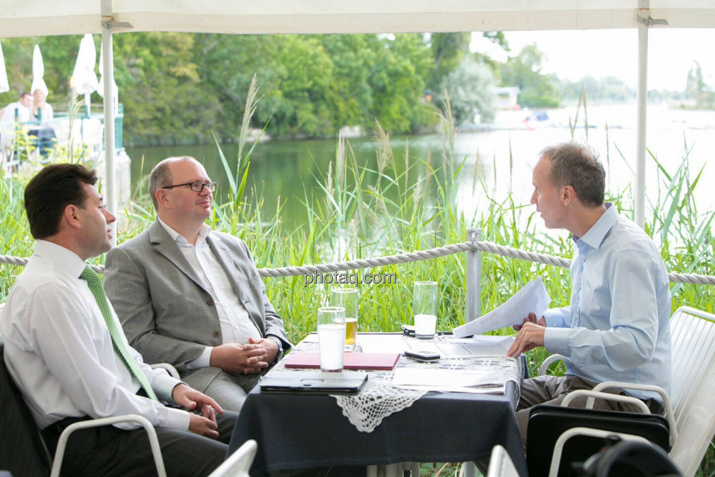 Miro Mitev, Roland Meier (iq-Foxx), Christian Drastil