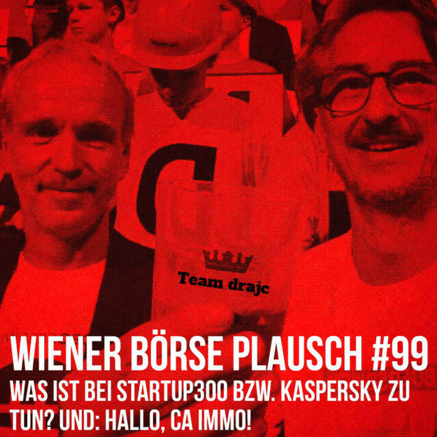 https://open.spotify.com/episode/7waUPETCqw6vN30iyY5ssc
Wiener B&ouml;rse Plausch #99: Was ist bei startup300 bzw. Kaspersky zu tun? Und: Hallo, CA Immo! - <p>Team drajc, das sind die B&ouml;rse Social Network Eigent&uuml;mer Christian Drastil und Josef Chladek, quatscht im Wiener B&ouml;rse Plausch #99 &uuml;ber den ruhigen Verfallstag: Weiters hat sich dra die Auswirkungen des B&ouml;rser&uuml;ckzugs von startup300 angesehen, jc die Situation rund um Kaspersky Lab. Besprochen werden auch Palfinger, Wienerberger, Aluflexpack, CA Immo, SBO; Verbund, &Ouml;sterreichische Post.</p><br/><p>Erw&auml;hnt werden:<br/>&Ouml;sterreichische Post im Interview: <a href=https://boersenradio.at/page/brn/40188/ rel=nofollow>https://boersenradio.at/page/brn/40188/</a><br/>Verbund im Interview: <a href=https://boersenradio.at/page/brn/40221/ rel=nofollow>https://boersenradio.at/page/brn/40221/</a></p><br/><p>Die 2022er-Folgen vom Wiener B&ouml;rse Plausch sind pr&auml;sentiert von Wienerberger, CEO Heimo Scheuch hat sich im Q4 ebenfalls unter die Podcaster gemischt: <a href=https://open.spotify.com/show/5D4Gz8bpAYNAI6tg7H695E rel=nofollow>https://open.spotify.com/show/5D4Gz8bpAYNAI6tg7H695E</a> . Co-Presenter im M&auml;rz ist Trockeneis-online.com, siehe auch die &uuml;berarbeitete <a href=https://boersenradio.at rel=nofollow>https://boersenradio.at</a><br/>Der Theme-Song, der eigentlich schon aus dem J&auml;nner stammt und spontan von der Rosinger Group supportet wurde: Sound &amp; Lyrics unter <a href=https://boersenradio.at/page/podcast/2734/ rel=nofollow>https://boersenradio.at/page/podcast/2734/</a> .</p><br/><p>Risikohinweis: Die hier ver&ouml;ffentlichten Gedanken sind weder als Empfehlung noch als ein Angebot oder eine Aufforderung zum An- oder Verkauf von Finanzinstrumenten zu verstehen und sollen auch nicht so verstanden werden. Sie stellen lediglich die pers&ouml;nliche Meinung der Podcastmacher dar. Der Handel mit Finanzprodukten unterliegt einem Risiko. Sie k&ouml;nnen Ihr eingesetztes Kapital verlieren.</p>