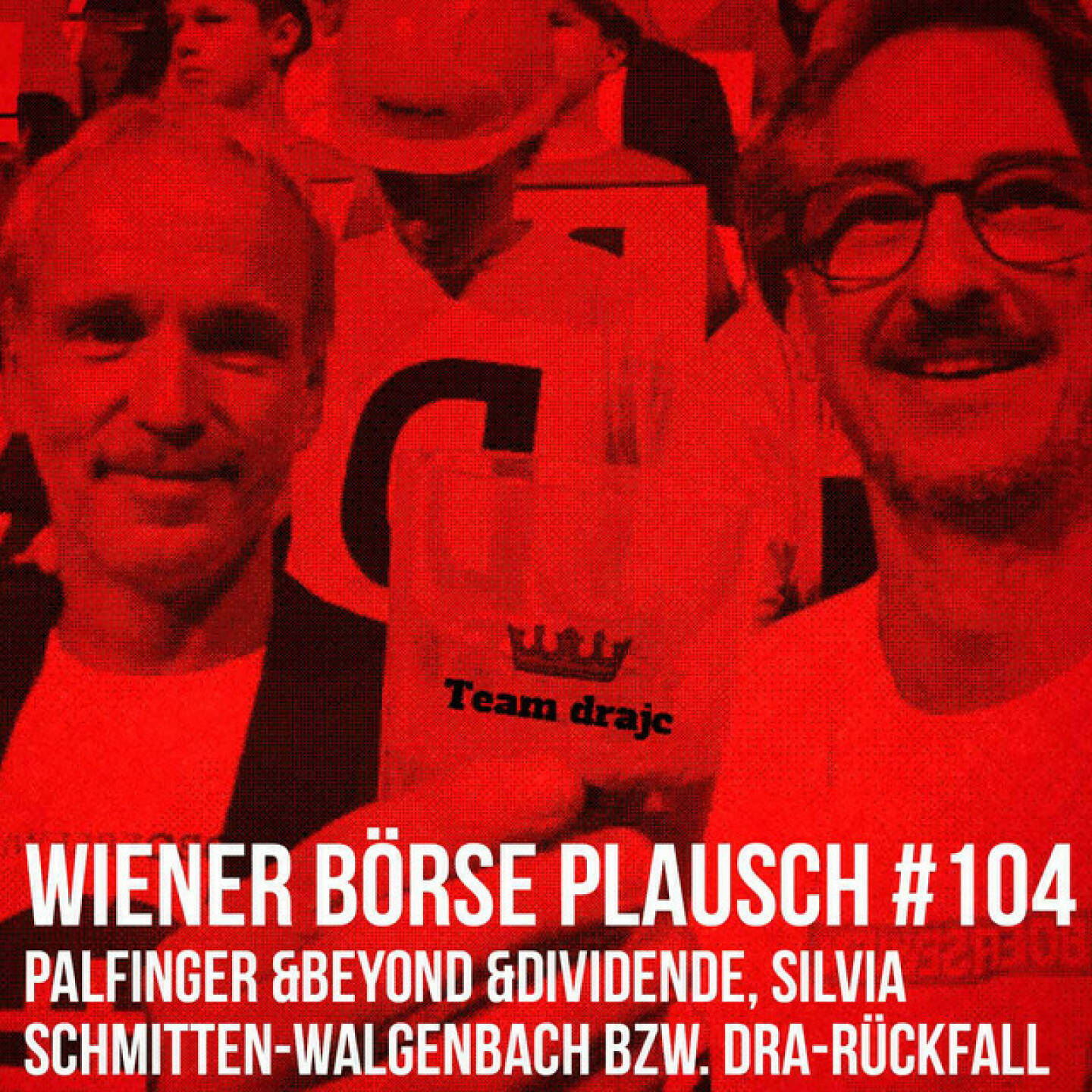 https://open.spotify.com/episode/04D9KUk79Z4dJk7d0YlrjI
Wiener Börse Plausch #104: Palfinger &beyond &Dividende, Silvia Schmitten-Walgenbach bzw. dra-Rückfall - <p>Team drajc, das sind die Börse Social Network Eigentümer Christian Drastil und Josef Chladek, hat im Wiener Börse Plausch #104 einen Palfinger-Schwerpunkt mit &amp;beyond und Dividende, weiters einen CA Immo-Tipp, Einschätzungen zu Erste und OMV bzw. letztendlich einen Absturz von Solokämpfer dra aus einer unsichtbaren Branche.</p><br/><p>Erwähnt werden: <br/>Silvia Schmitten-Walgenbach ist seit dem 1. Januar 2022 CEO der CA Immobilien Anlagen AG. Hier im Interview <a href=https://boersenradio.at/page/brn/40250 rel=nofollow>https://boersenradio.at/page/brn/40250</a></p><br/><p>Die 2022er-Folgen vom Wiener Börse Plausch sind präsentiert von Wienerberger, CEO Heimo Scheuch hat sich im Q4 ebenfalls unter die Podcaster gemischt: <a href=https://open.spotify.com/show/5D4Gz8bpAYNAI6tg7H695E rel=nofollow>https://open.spotify.com/show/5D4Gz8bpAYNAI6tg7H695E</a> . Co-Presenter im März ist Trockeneis-online.com, siehe auch die überarbeitete <a href=https://boersenradio.at rel=nofollow>https://boersenradio.at</a><br/>Der Theme-Song, der eigentlich schon aus dem Jänner stammt und spontan von der Rosinger Group supportet wurde: Sound &amp; Lyrics unter <a href=https://boersenradio.at/page/podcast/2734/ rel=nofollow>https://boersenradio.at/page/podcast/2734/</a> .</p><br/><p>Risikohinweis: Die hier veröffentlichten Gedanken sind weder als Empfehlung noch als ein Angebot oder eine Aufforderung zum An- oder Verkauf von Finanzinstrumenten zu verstehen und sollen auch nicht so verstanden werden. Sie stellen lediglich die persönliche Meinung der Podcastmacher dar. Der Handel mit Finanzprodukten unterliegt einem Risiko. Sie können Ihr eingesetztes Kapital verlieren.</p>
