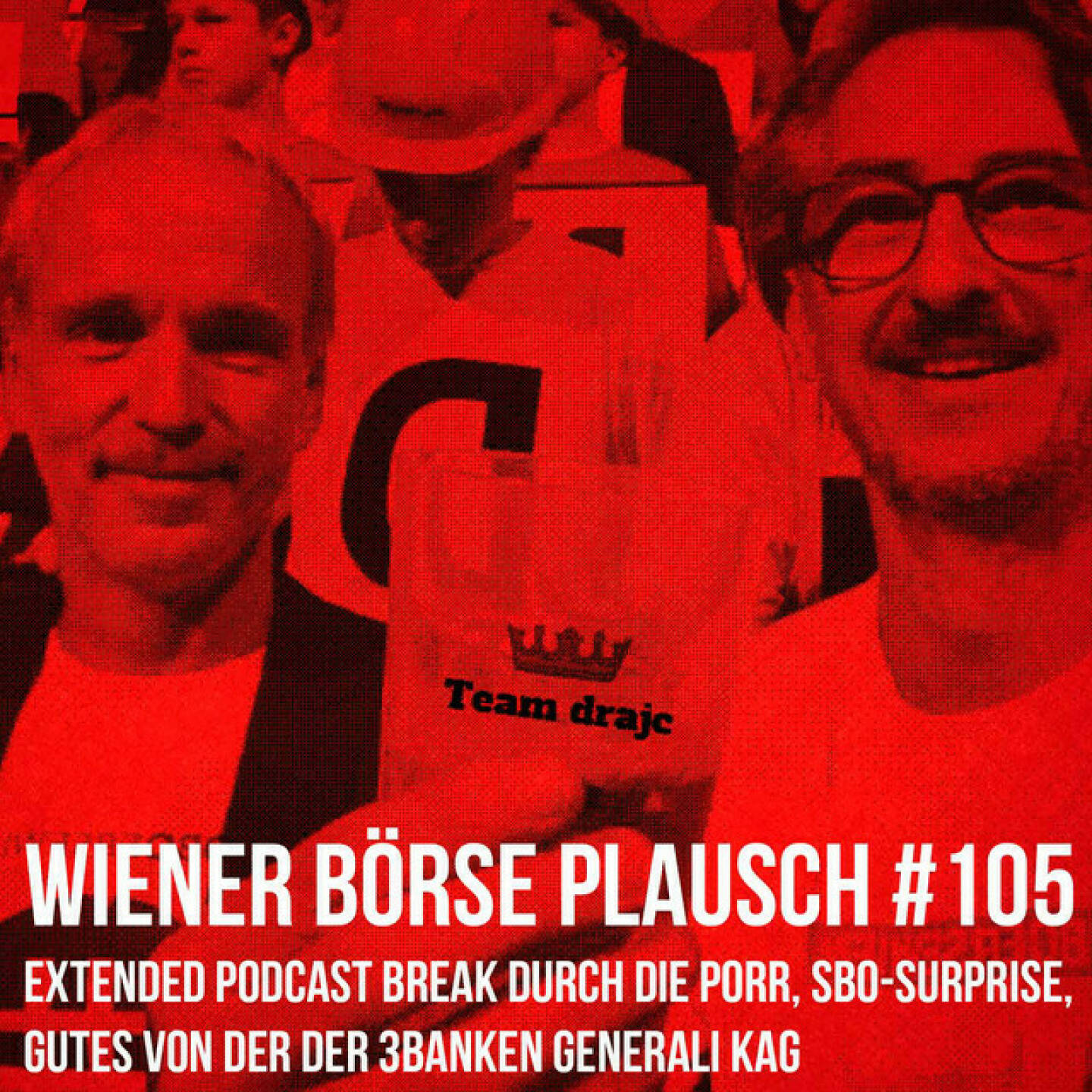 https://open.spotify.com/episode/2d0MkIlcIeEdmqVsAlQaMm
Wiener Börse Plausch #105: Extended Podcast Break durch die Porr, SBO-Surprise, Gutes von der der 3Banken Generali KAG - <p>Team drajc, das sind die Börse Social Network Eigentümer Christian Drastil und Josef Chladek, hat im Wiener Börse Plausch #105 ein Extended Podcast Break durch die Porr, eine Gratulation an Gerald Grohmann, News zu VIG und Andritz sowie ein feines Produkt von der 3Banken Generali KAG und ein Qualfying zu bieten.</p><br/><p>Die 2022er-Folgen vom Wiener Börse Plausch sind präsentiert von Wienerberger, CEO Heimo Scheuch hat sich im Q4 ebenfalls unter die Podcaster gemischt: <a href=https://open.spotify.com/show/5D4Gz8bpAYNAI6tg7H695E rel=nofollow>https://open.spotify.com/show/5D4Gz8bpAYNAI6tg7H695E</a> . Co-Presenter im März ist Trockeneis-online.com, siehe auch die überarbeitete <a href=https://boersenradio.at rel=nofollow>https://boersenradio.at</a><br/>Der Theme-Song, der eigentlich schon aus dem Jänner stammt und spontan von der Rosinger Group supportet wurde: Sound &amp; Lyrics unter <a href=https://boersenradio.at/page/podcast/2734/ rel=nofollow>https://boersenradio.at/page/podcast/2734/</a> .</p><br/><p>Risikohinweis: Die hier veröffentlichten Gedanken sind weder als Empfehlung noch als ein Angebot oder eine Aufforderung zum An- oder Verkauf von Finanzinstrumenten zu verstehen und sollen auch nicht so verstanden werden. Sie stellen lediglich die persönliche Meinung der Podcastmacher dar. Der Handel mit Finanzprodukten unterliegt einem Risiko. Sie können Ihr eingesetztes Kapital verlieren.</p>