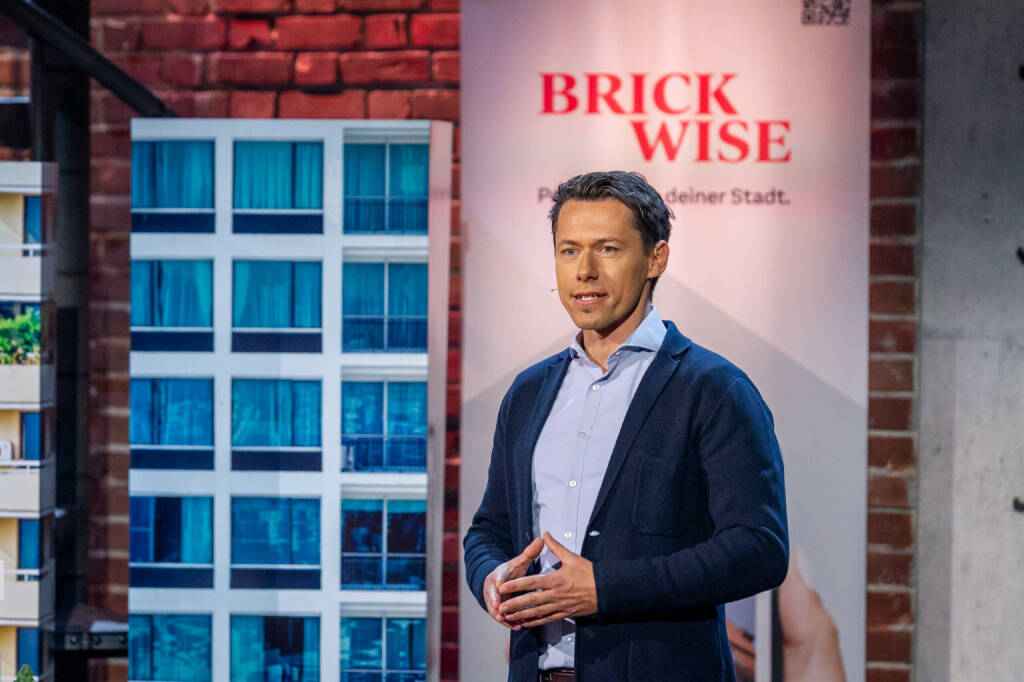 2 Minuten, 2 Millionen auf PULS 4, Der Investmentarm der ProSiebenSat.1 PULS 4 Gruppe, SevenVentures Austria, bietet ein Werbevolumen von einer Million Euro für einen drei Prozent-Eigenkapitalanteil an dem in Wien und München ansässigen Immobilien-FinTech Brickwise, Fotocredit:PULS 4/ Gerry Frank (30.03.2022) 