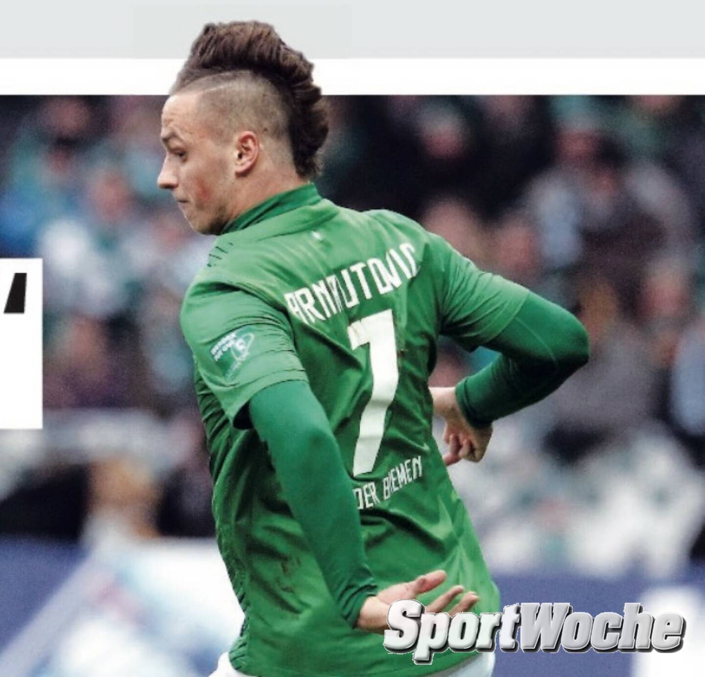 19.04.2022: #happybirthday @markoarnautovic , hier in seiner @werderbremen - Zeit in der #sportwoche , zum 33er. @oefb_1904 #nautl 