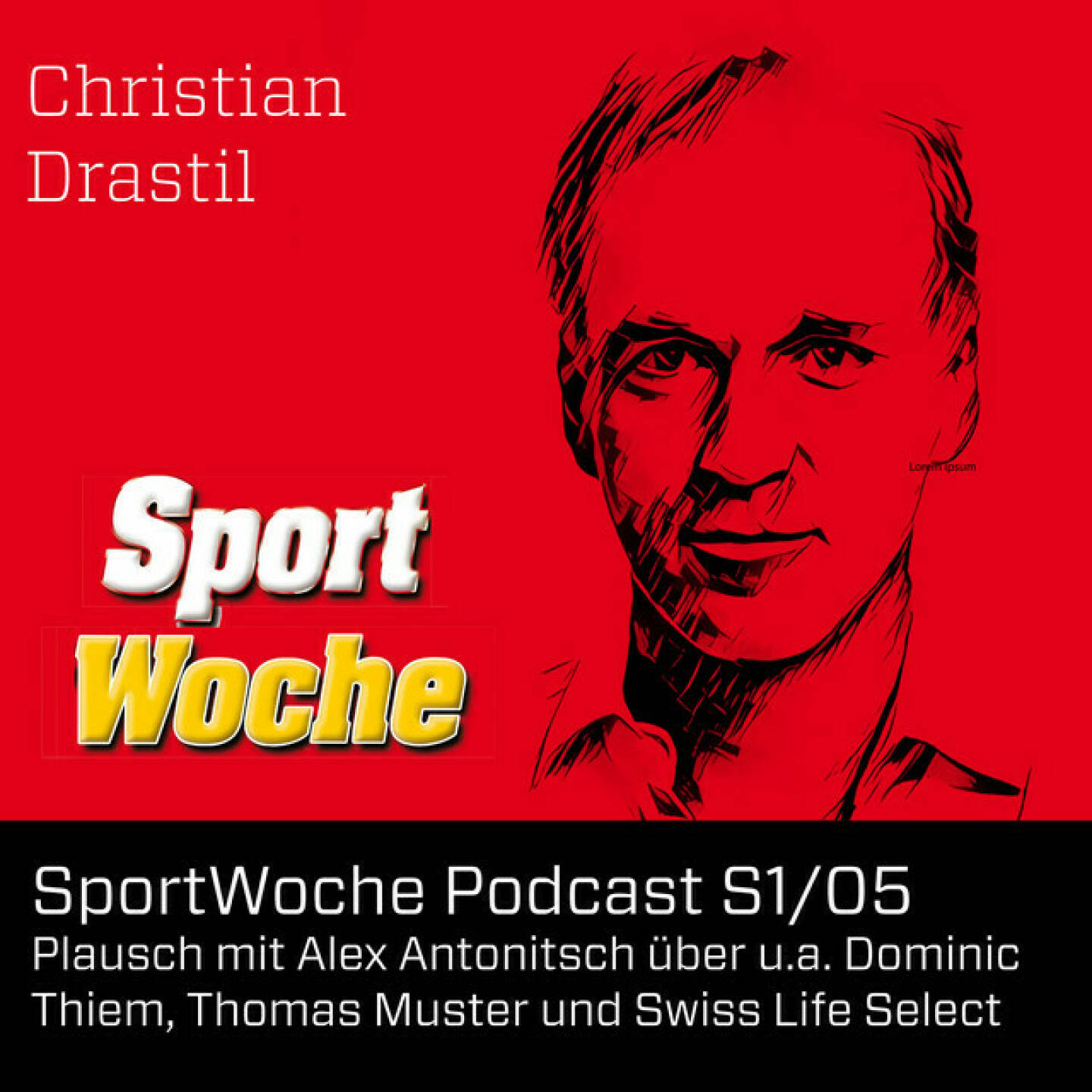 https://open.spotify.com/episode/0gdZs3y1BaZH4cjAO8qXJd
SportWoche Podcast S1/05: Plausch mit Alex Antonitsch &uuml;ber u.a. Dominic Thiem, Thomas Muster und Swiss Life Select - <p>Alex Antonitsch, die Stimme des &Ouml;sterreichischen Tennis, zu Gast: Wir plauschen &uuml;ber seine grossen Erfolge am Court, &uuml;ber die beste Zeit im &Ouml;stereichischen Tennis, &uuml;ber Dominic Thiem, Thomas Muster, aber auch Pat Cash, John McEnroe, Michael Chang und Ivan Lendl. Weiters &uuml;ber den Status Quo in &Ouml;sterreich von Dominic bis hin zu Mira Antonitsch. Business kommt auch nicht zu kurz, da reicht die Spange von Merrill Lynch bis Swiss Life Select &Ouml;sterreich. Und freilich: Alex und ich sind sich 1999 am Centercourt der Wiener Stadthalle gegen&uuml;bergestanden, das musste ich freilich ebenfalls erw&auml;hnen. </p><br/><p>About: Die Marke, Patent, Rechte und das Archiv der SportWoche wurden 2017 von Christian Drastil Comm. erworben,  Mehr unter http://www.sportgeschichte.at . Der neue SportWoche Podcast ist eingebettet in &bdquo;Wiener B&ouml;rse, Sport, Musik (und mehr)" und erscheint k&uuml;nftig, wie es in Name SportWoche auch drinsteckt, w&ouml;chentlich. Dank geht an den Sponsor der Mai-Folgen: Matejka &amp; Partner.</p>