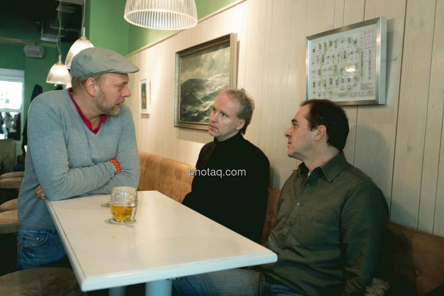 Heinz Karasek (Das Heinz), Christian Drastil (Christian Drastil Communications), Wolfgang Matejka (Matejka & Partner)