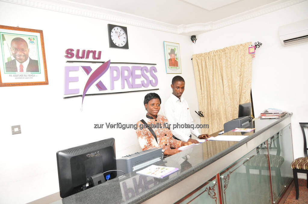 Suru Express Reception, © Haldane McCall PLC (26.08.2013) 