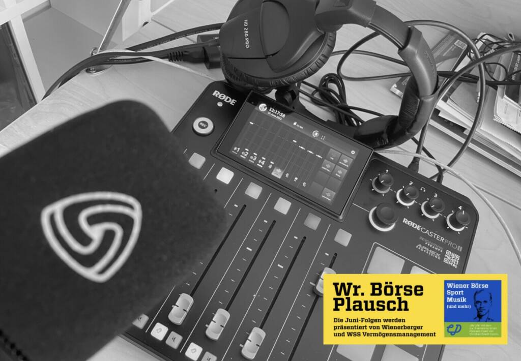 Test Rodecaster Pro II, den ich als einer der ersten bei Thomann gekauft habe. Zum Einsatz kommen auch das Lewitt LCT240 Pro (mein Lieblingsmikrophon), die neuen Sennheiser HD 280 Pro für  https://boersenradio.at/page/podcast/3069 im Rahmen von http://www.christian-drastil.com/podcast  ) (26.06.2022) 