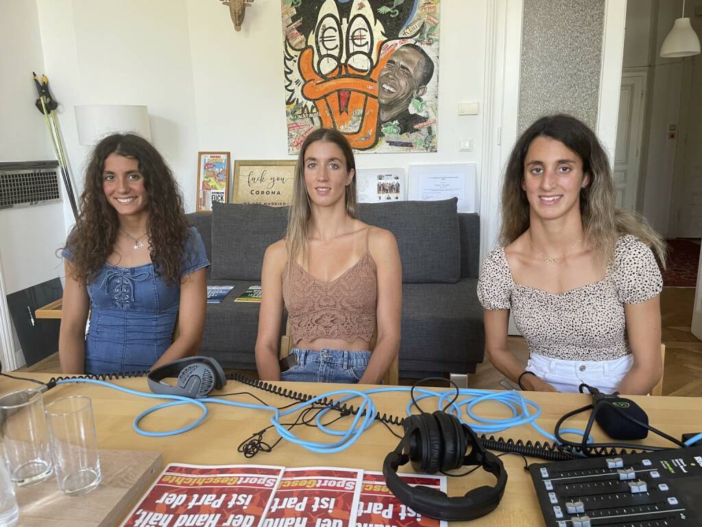 Vasiliki, Anna-Maria und Eirini Alexandri:  Podcast ab 9.7. unter http://www.sportgeschichte.at/sportwochepodcasts (08.07.2022) 