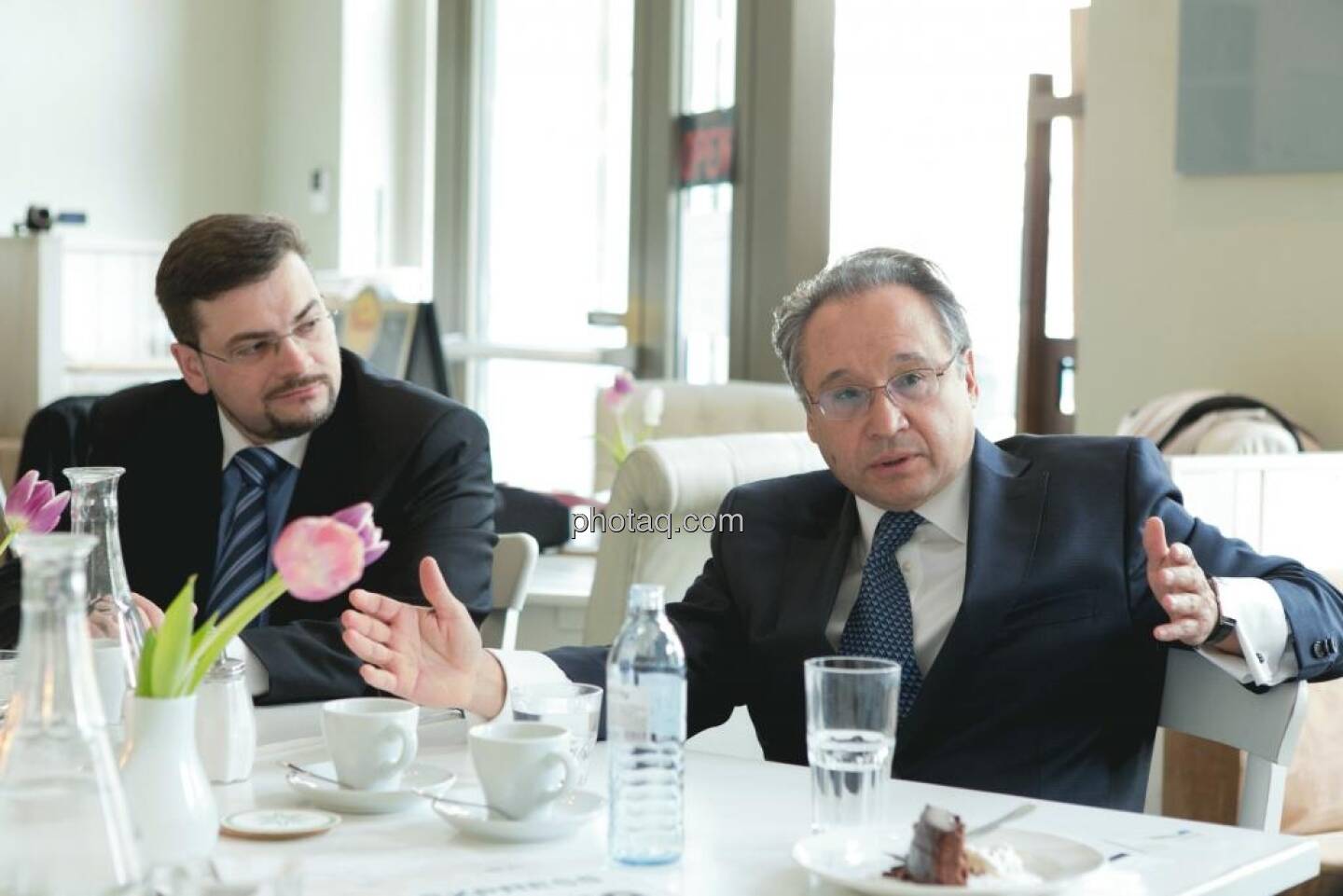 Richard H. Mayr (CEO Argentuminvest), Lenic M. Rodriguez (CEO Aurcana)