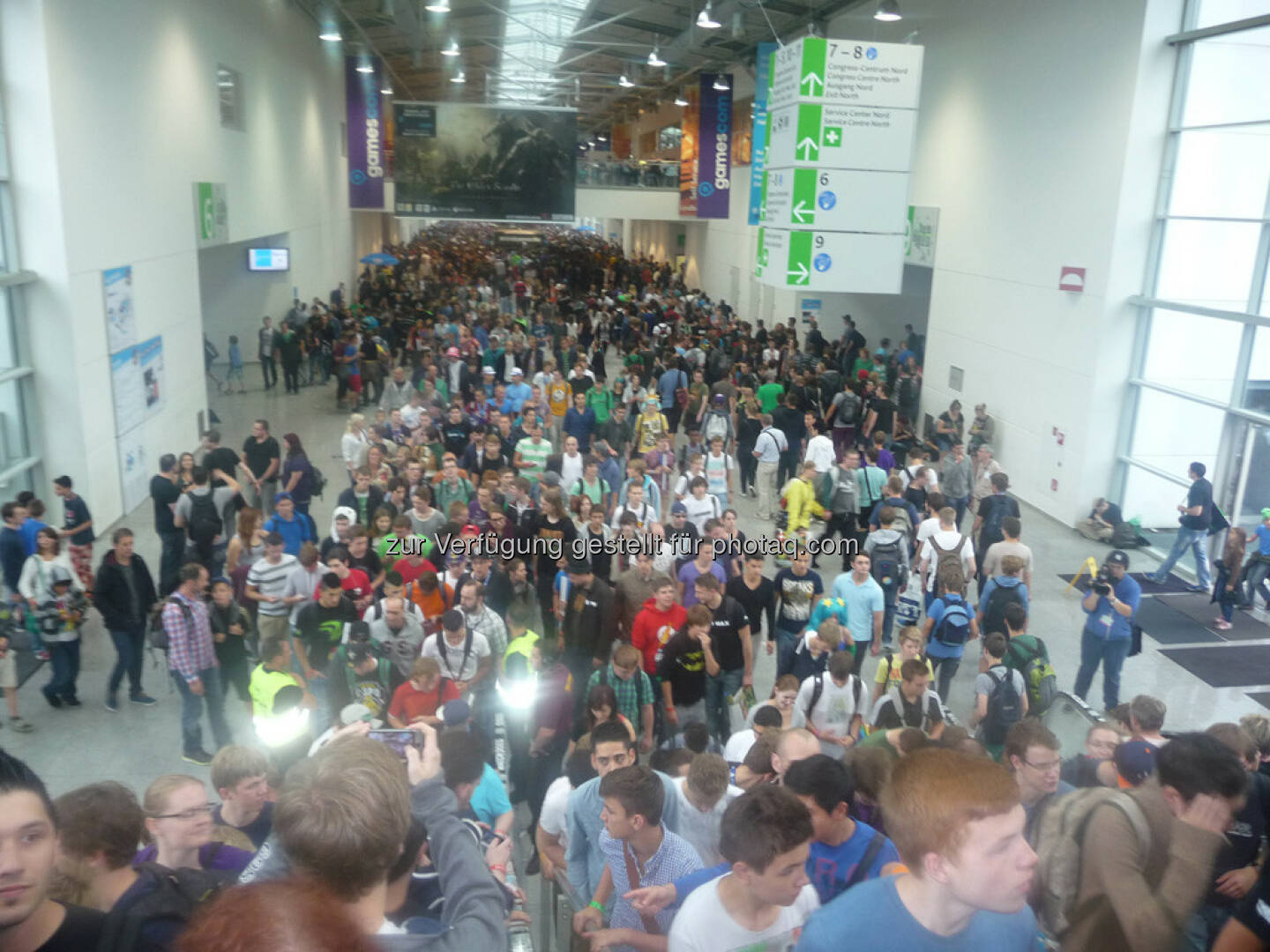 Riesen Andrang gamescom