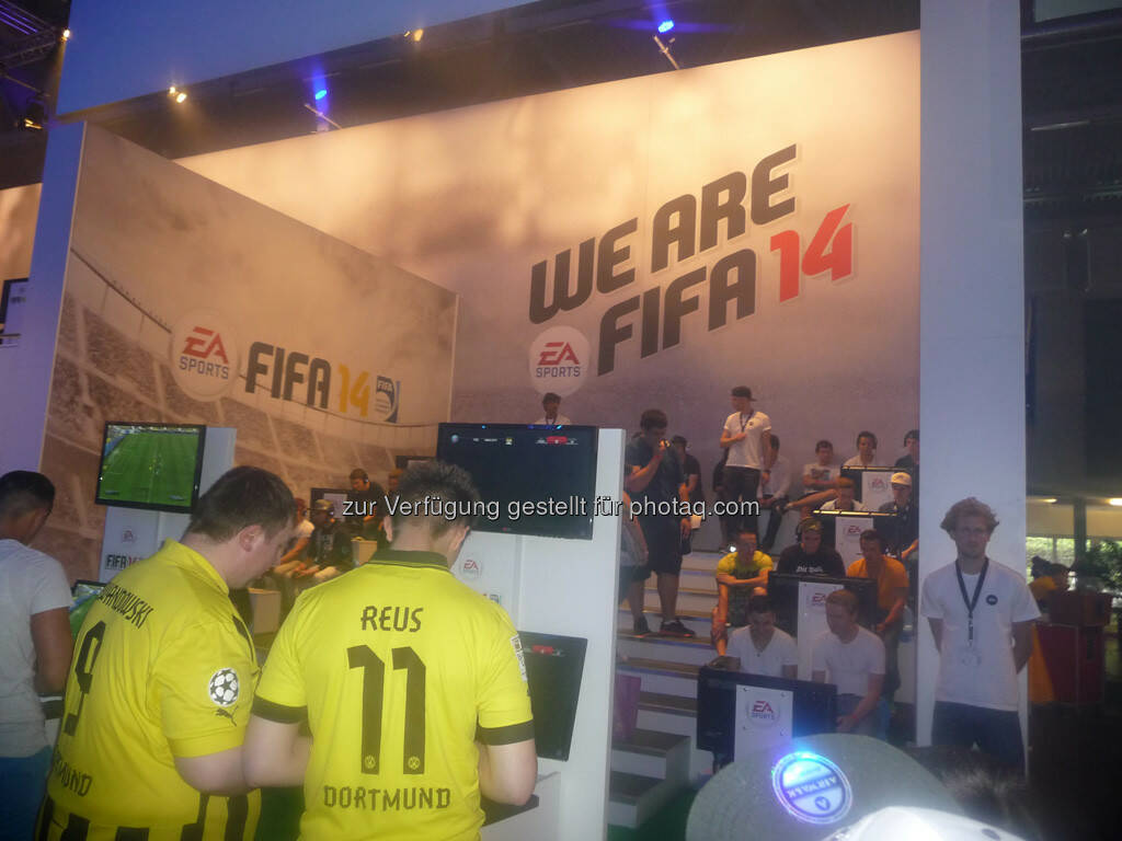 We are FIFA 14, Dortmund gamescom, © Roland Meier (27.08.2013) 